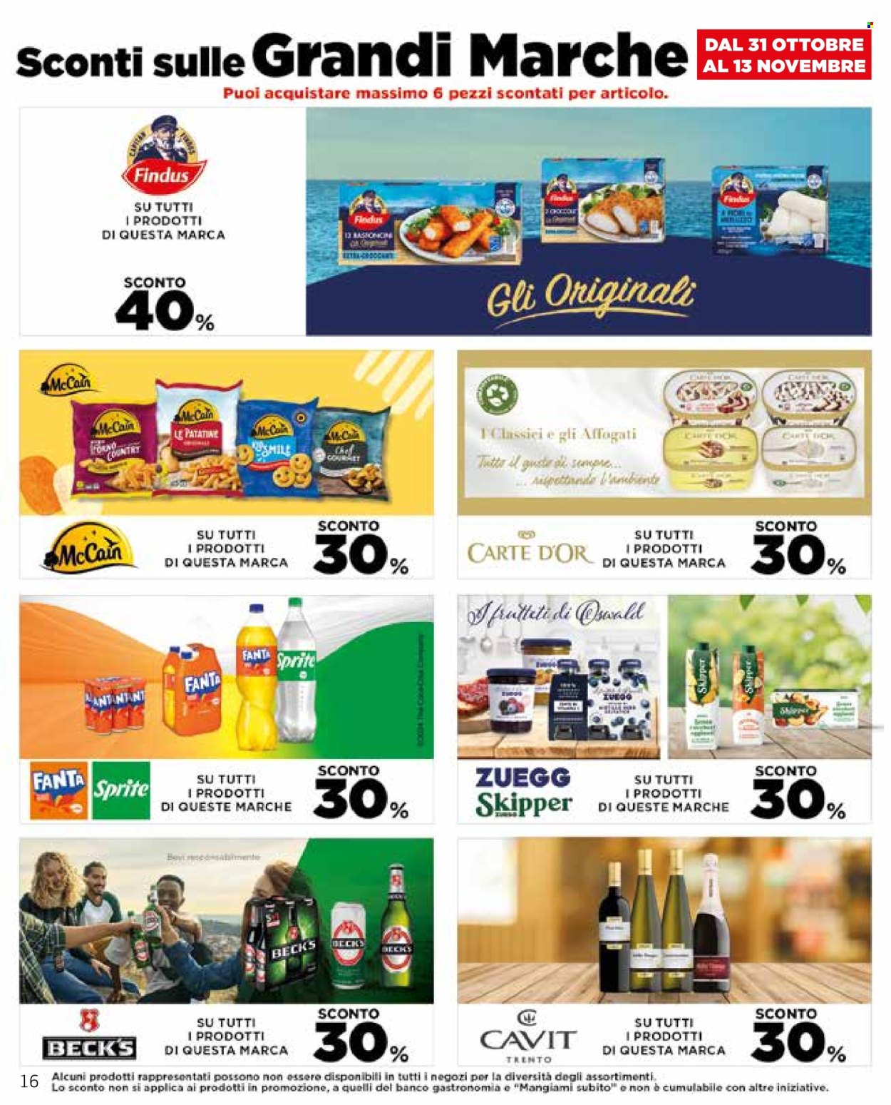 Volantino Coop - 24/10/2024 - 6/11/2024. Pagina 16