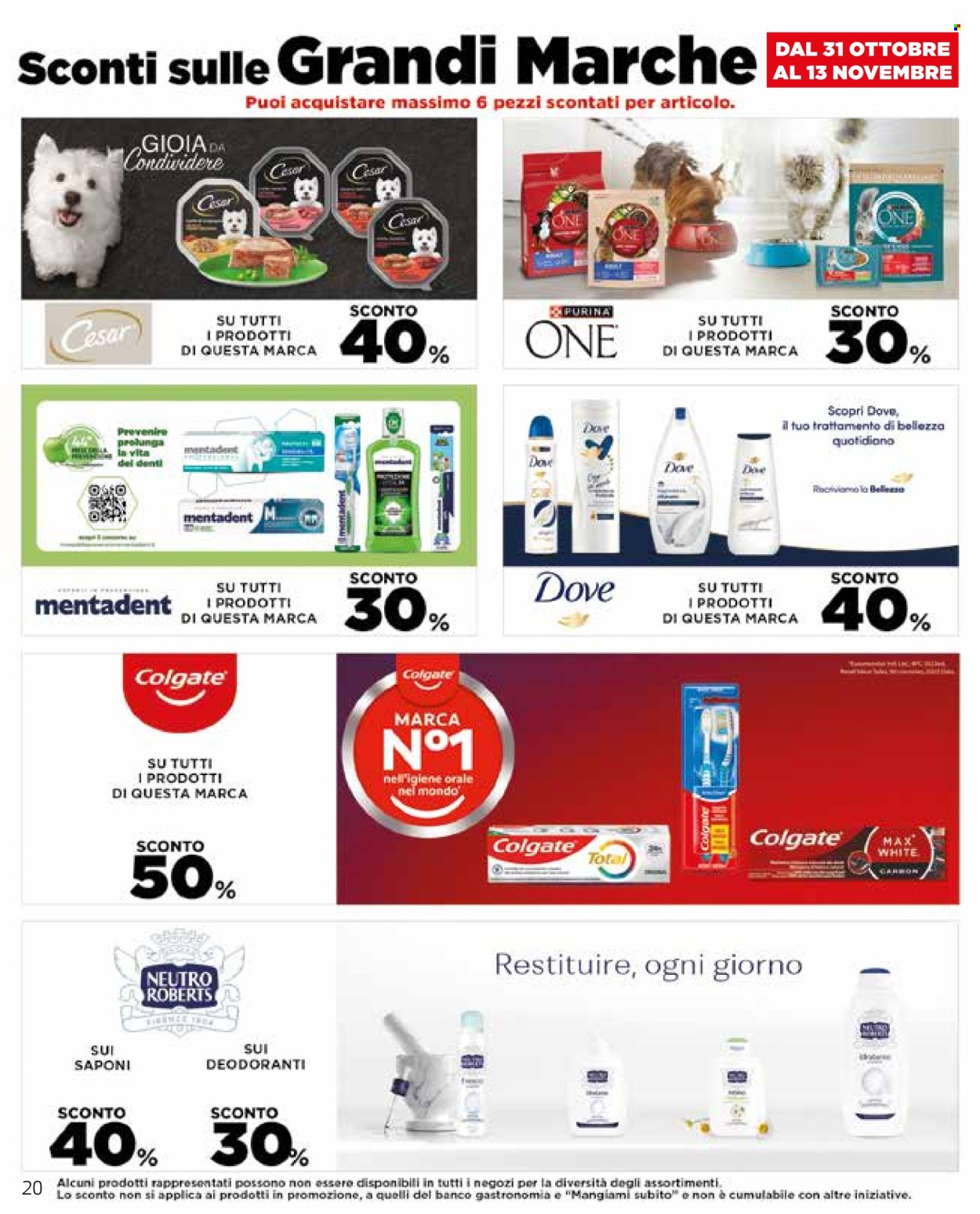 Volantino Coop - 24/10/2024 - 6/11/2024. Pagina 20