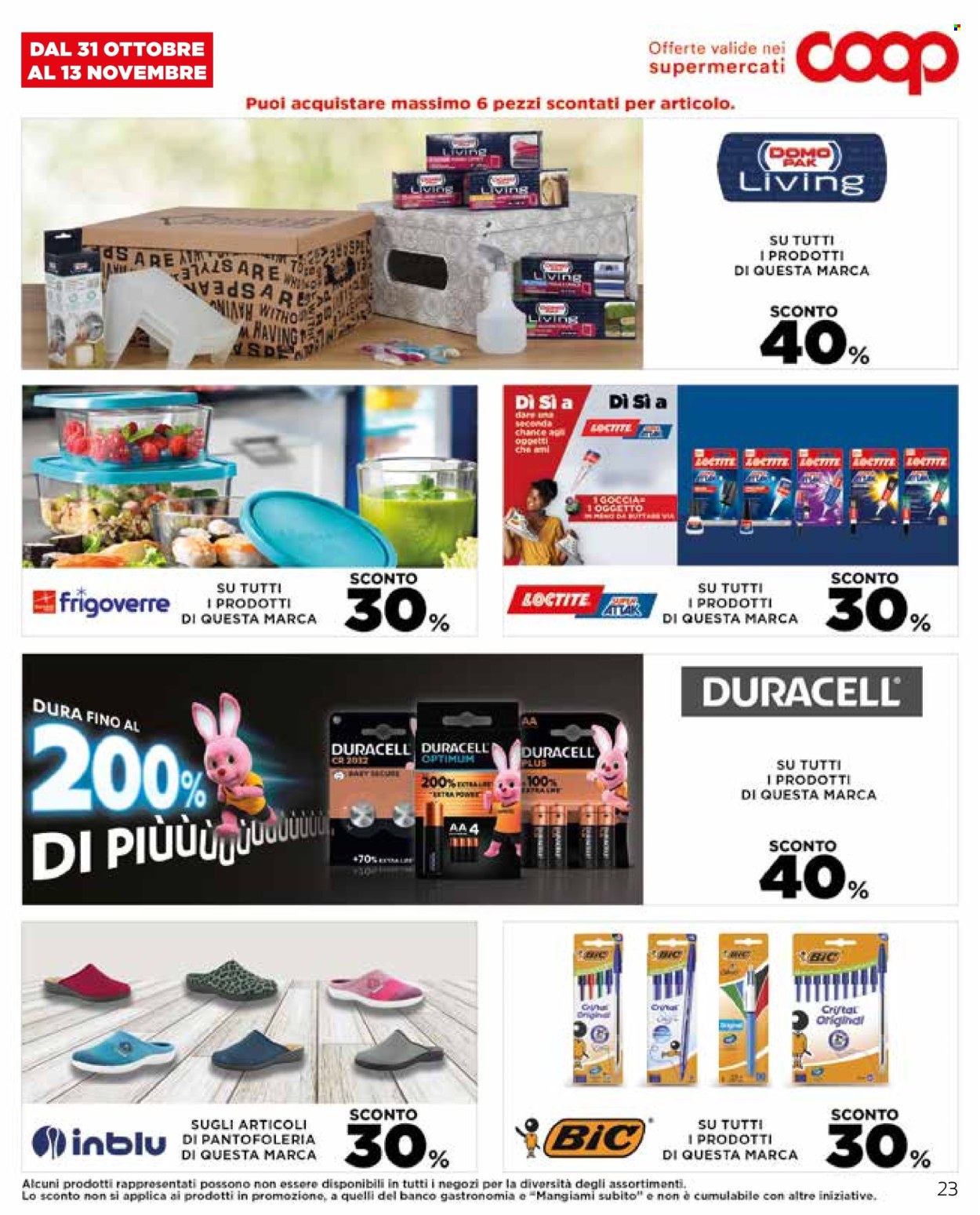 Volantino Coop - 24/10/2024 - 6/11/2024. Pagina 23