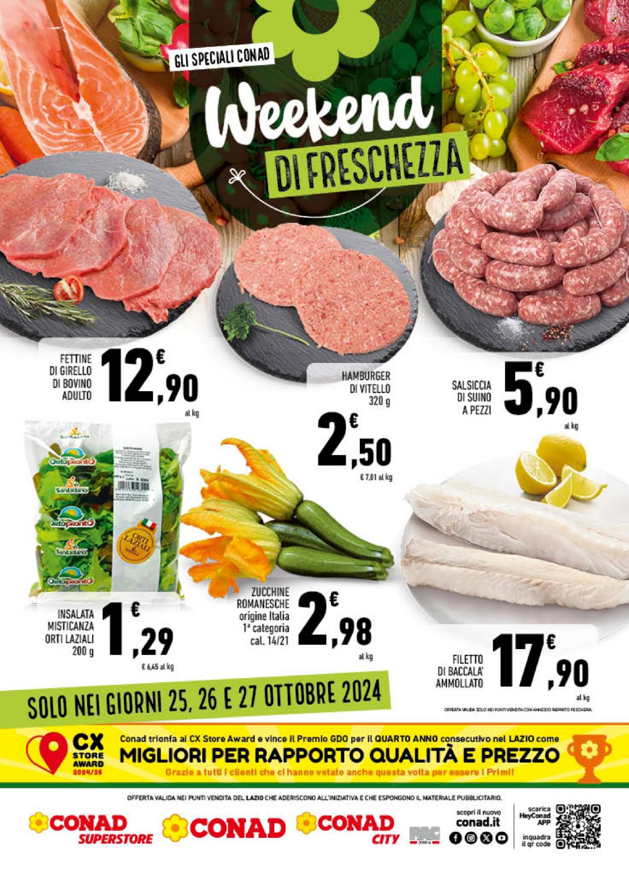 Volantino Conad - 25/10/2024 - 27/10/2024. Pagina 2