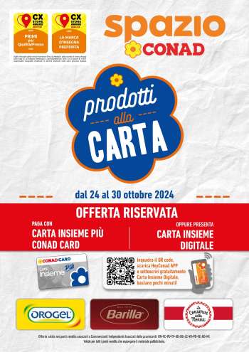 Volantino Spazio Conad - 24/10/2024 - 30/10/2024.