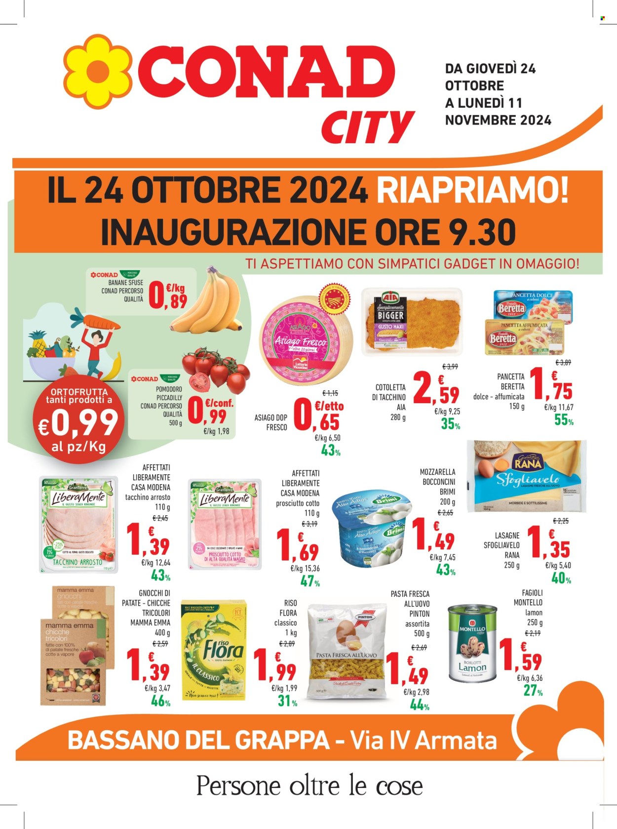 Volantino Conad City - 10/10/2024 - 11/11/2024. Pagina 1