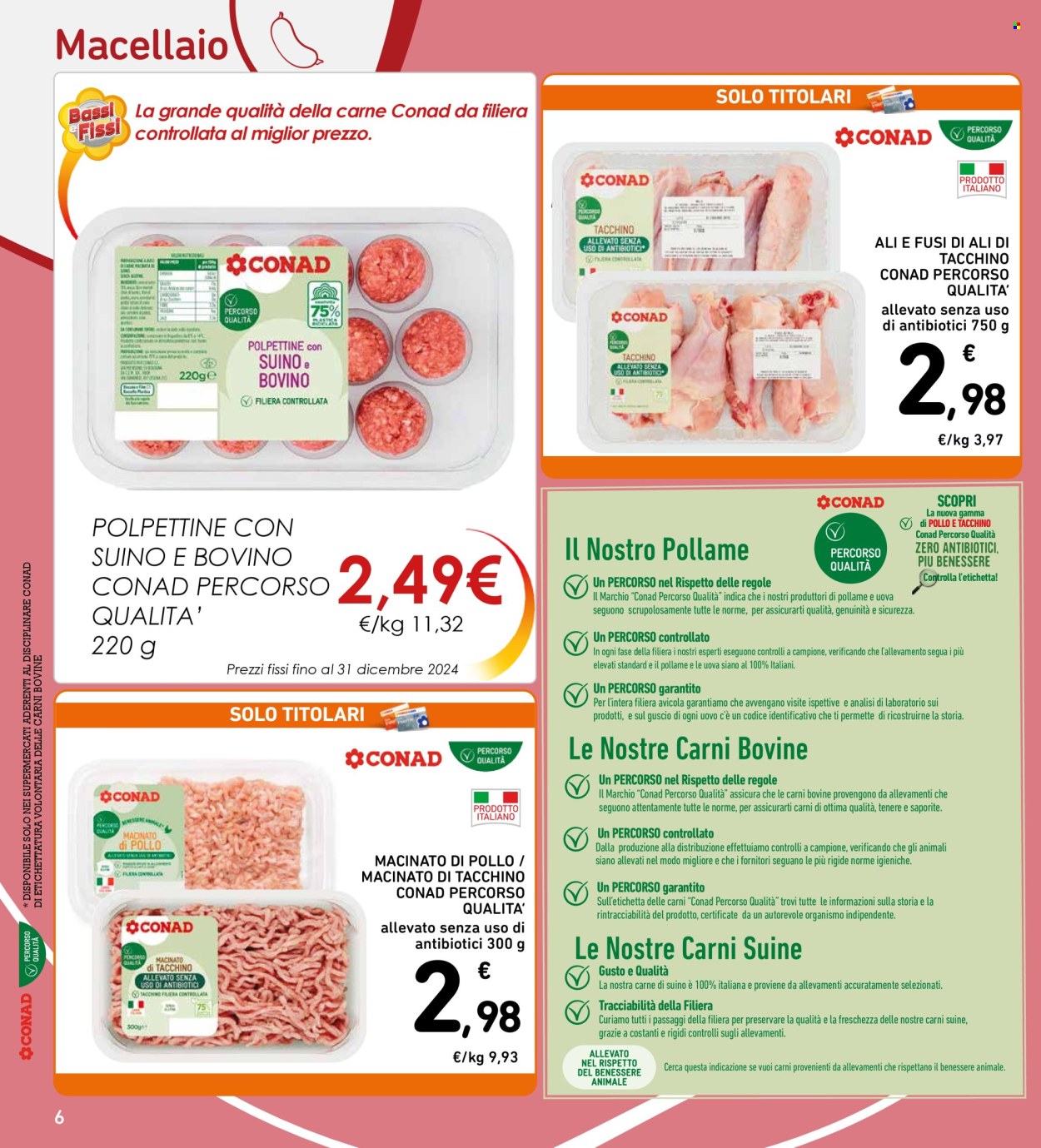 Volantino Spazio Conad - 28/10/2024 - 3/11/2024. Pagina 6