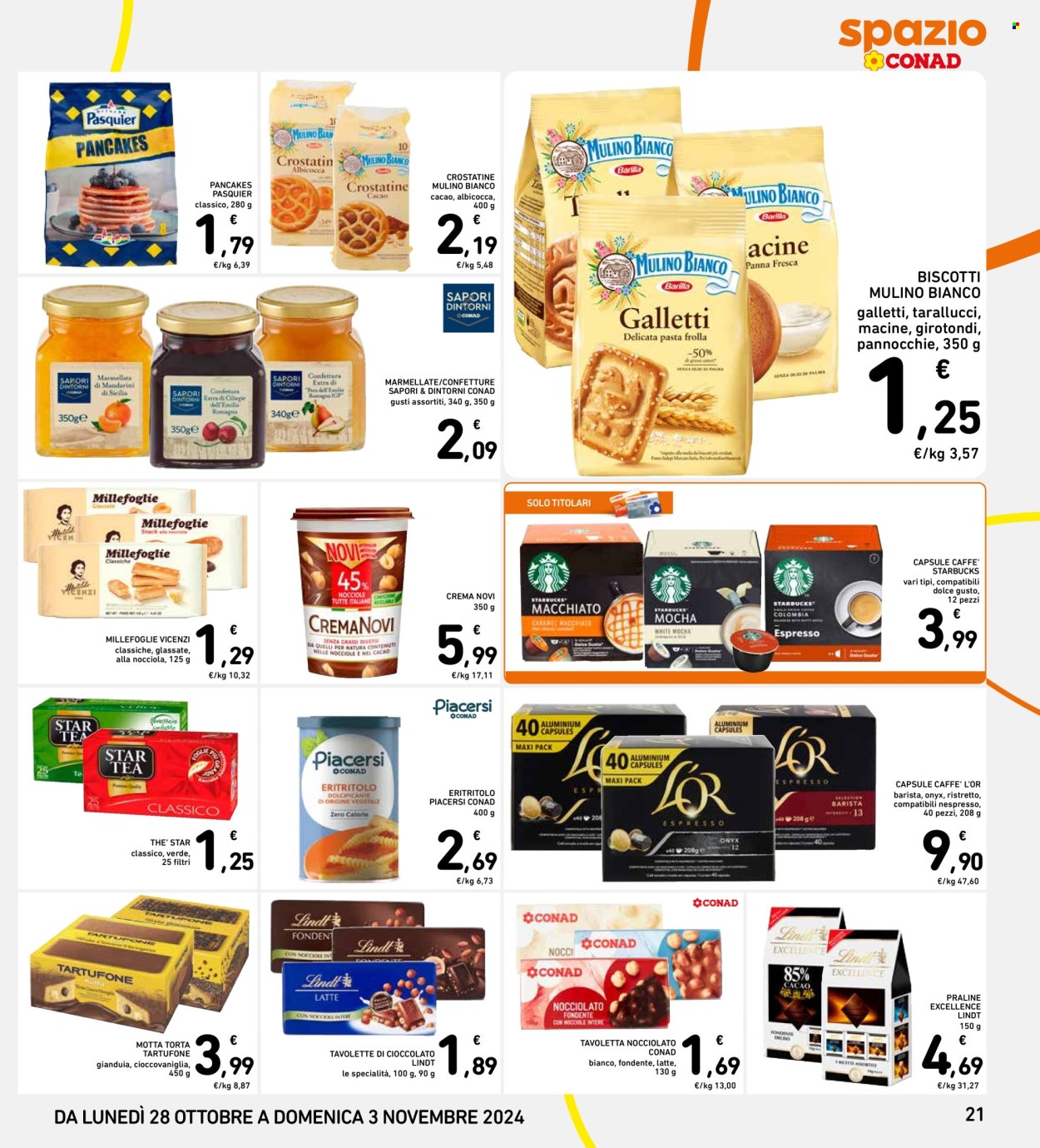 Volantino Spazio Conad - 28/10/2024 - 3/11/2024. Pagina 21