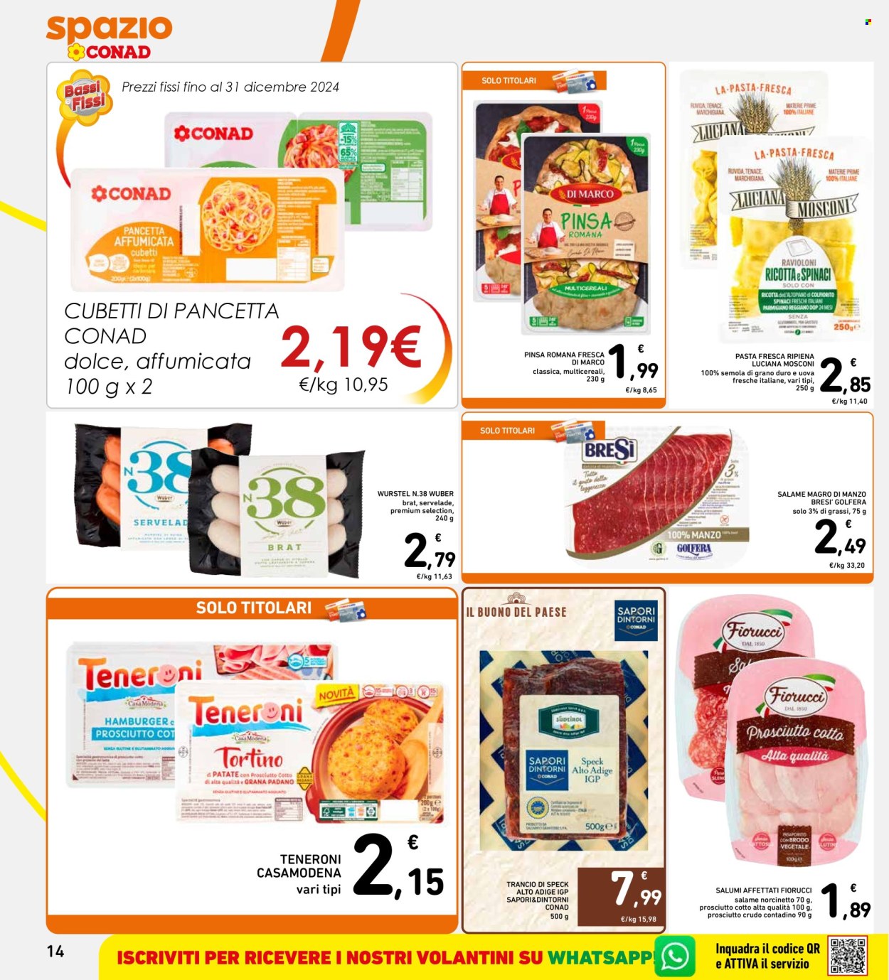 Volantino Spazio Conad - 28/10/2024 - 3/11/2024. Pagina 14