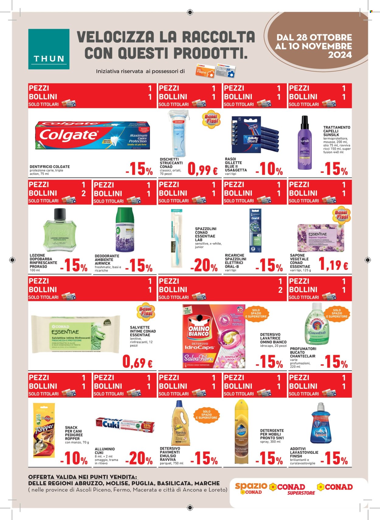 Leták Conad - 28.10.2024 - 10.11.2024. Strana 4