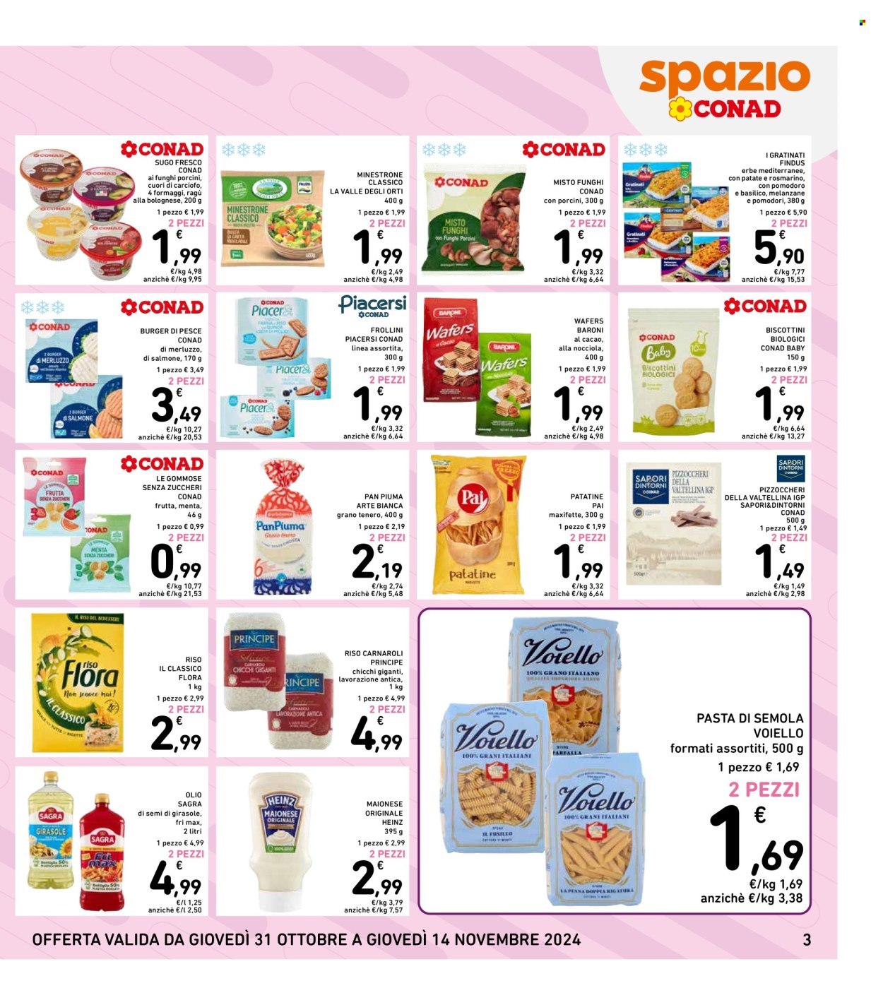 Volantino Spazio Conad - 31/10/2024 - 14/11/2024. Pagina 7