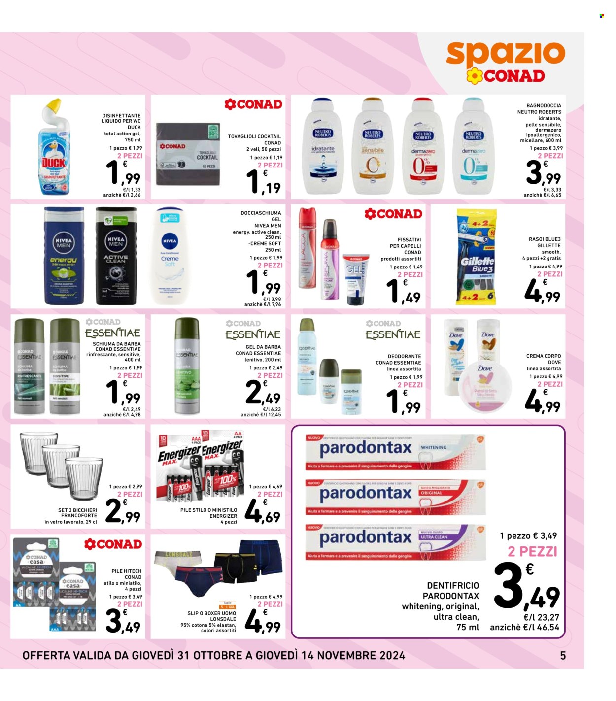 Volantino Spazio Conad - 31/10/2024 - 14/11/2024. Pagina 9