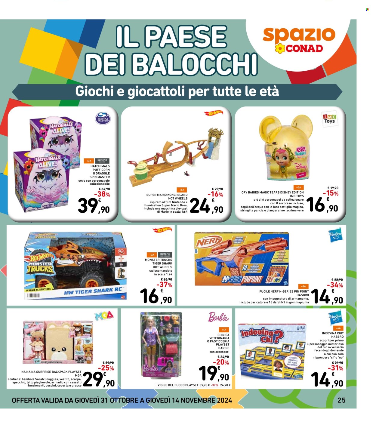 Volantino Spazio Conad - 31/10/2024 - 14/11/2024. Pagina 29
