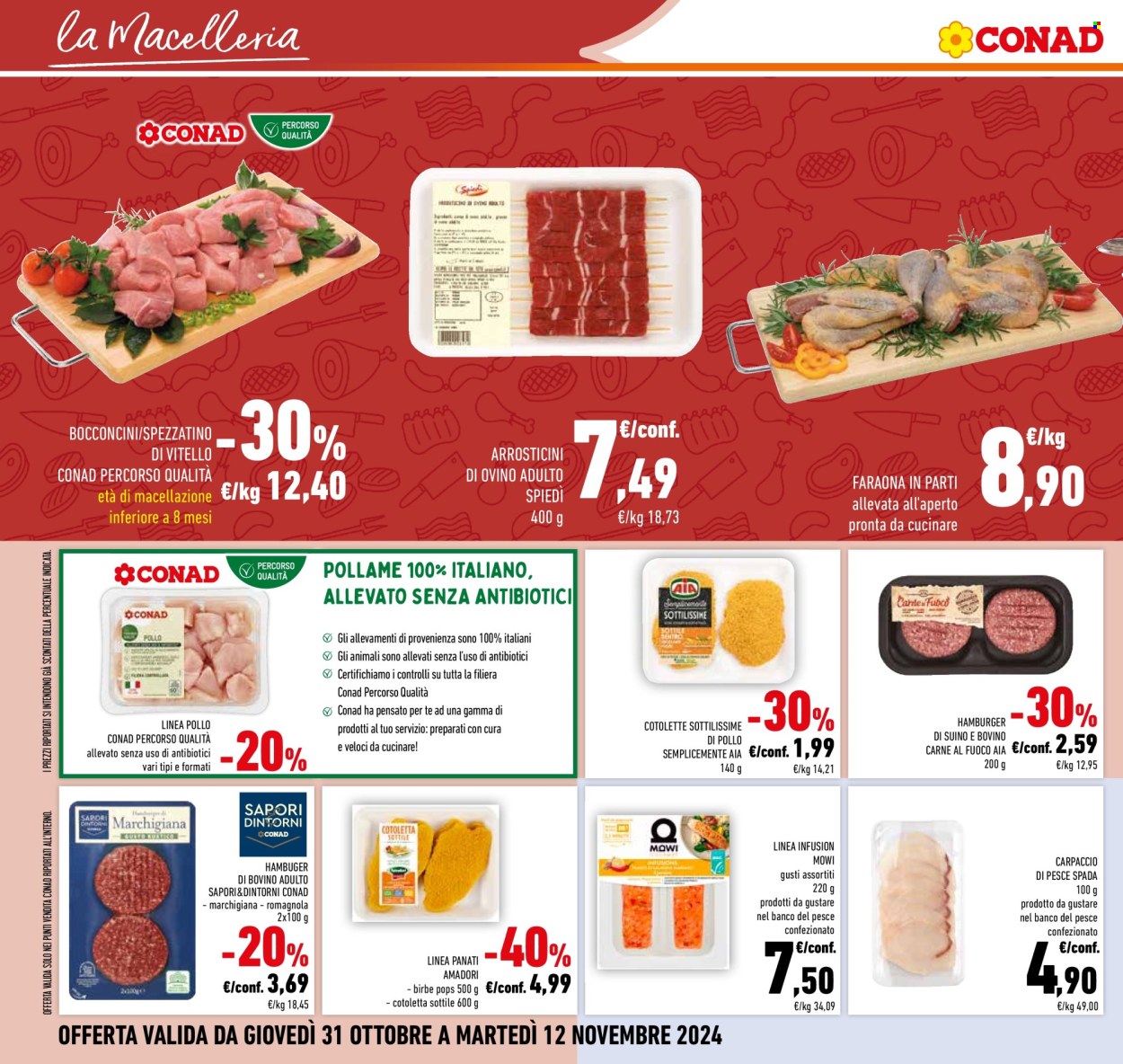 Volantino Conad - 31/10/2024 - 12/11/2024. Pagina 22