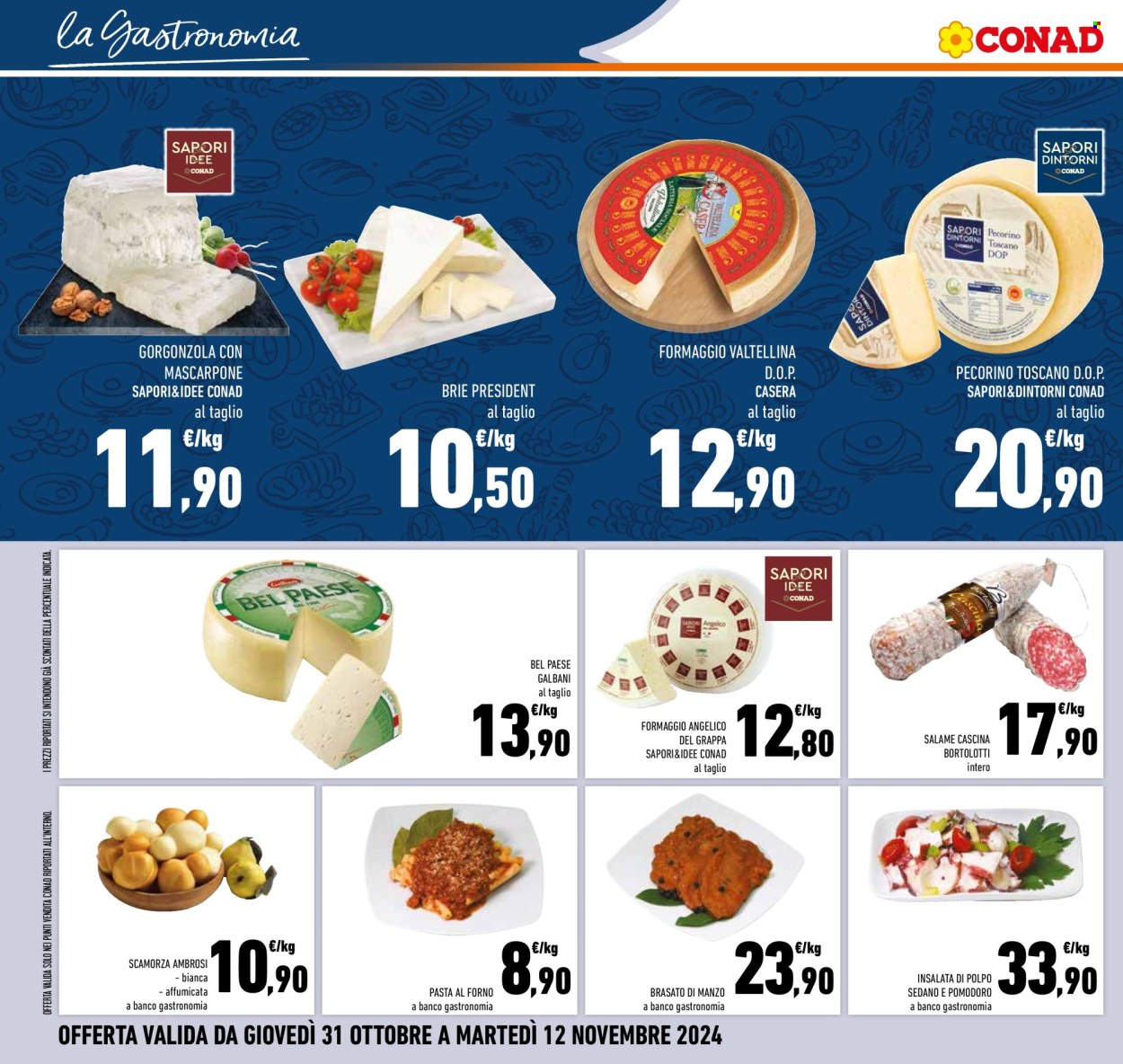 Volantino Conad - 31/10/2024 - 12/11/2024. Pagina 24