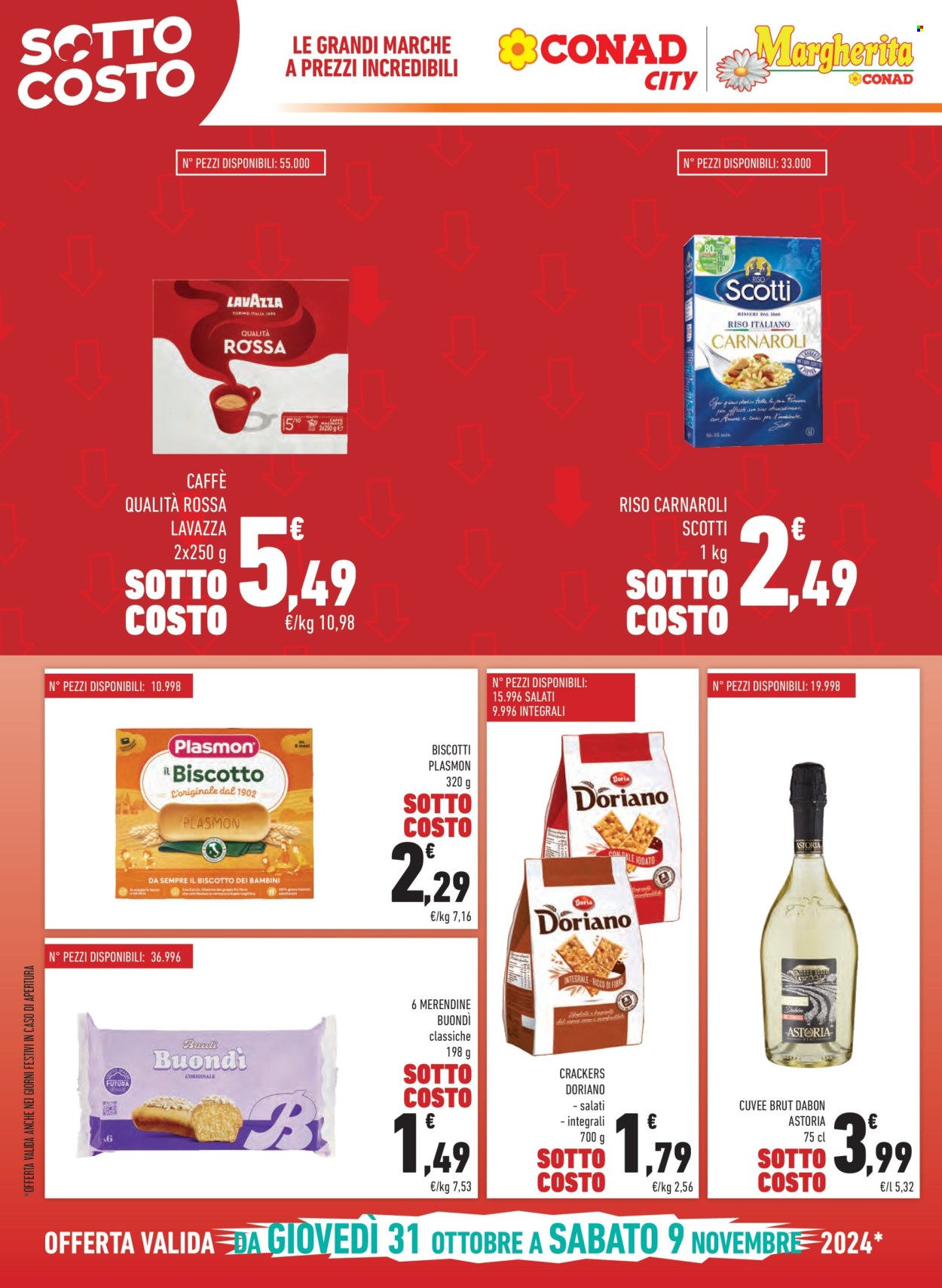 Volantino Margherita Conad - 31/10/2024 - 12/11/2024. Pagina 4