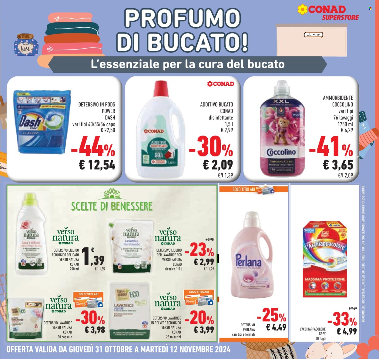 Volantino Conad Superstore - 31/10/2024 - 12/11/2024. Pagina 15