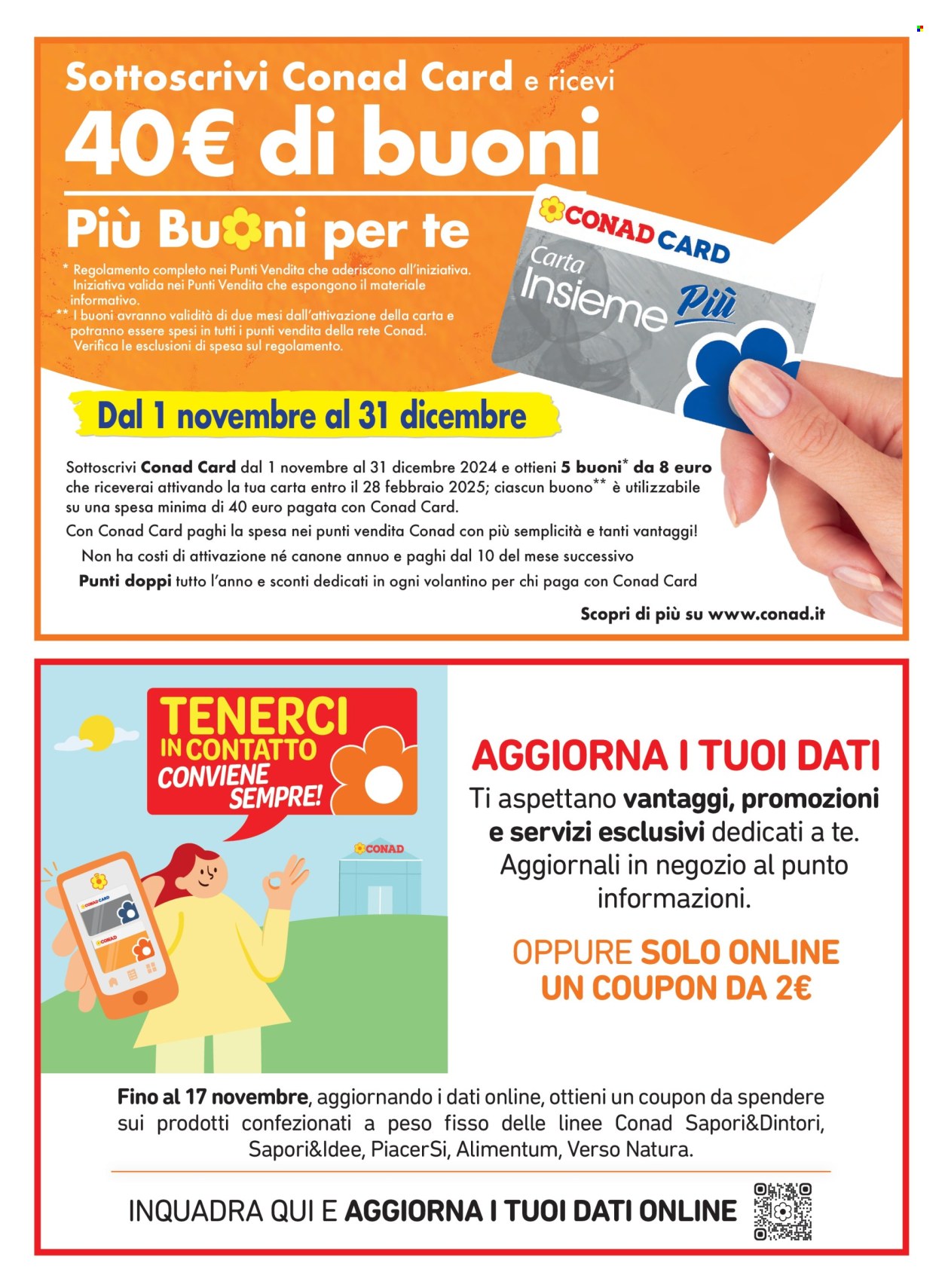 Volantino Margherita Conad - 31/10/2024 - 12/11/2024. Pagina 21