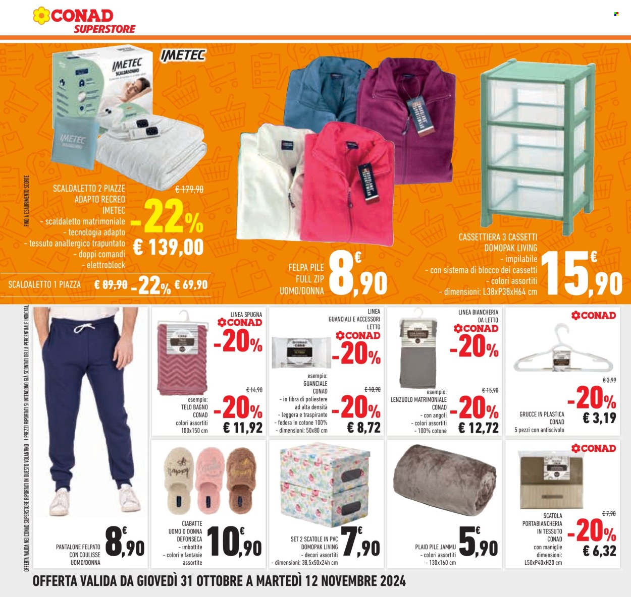 Volantino Conad Superstore - 31/10/2024 - 12/11/2024. Pagina 18