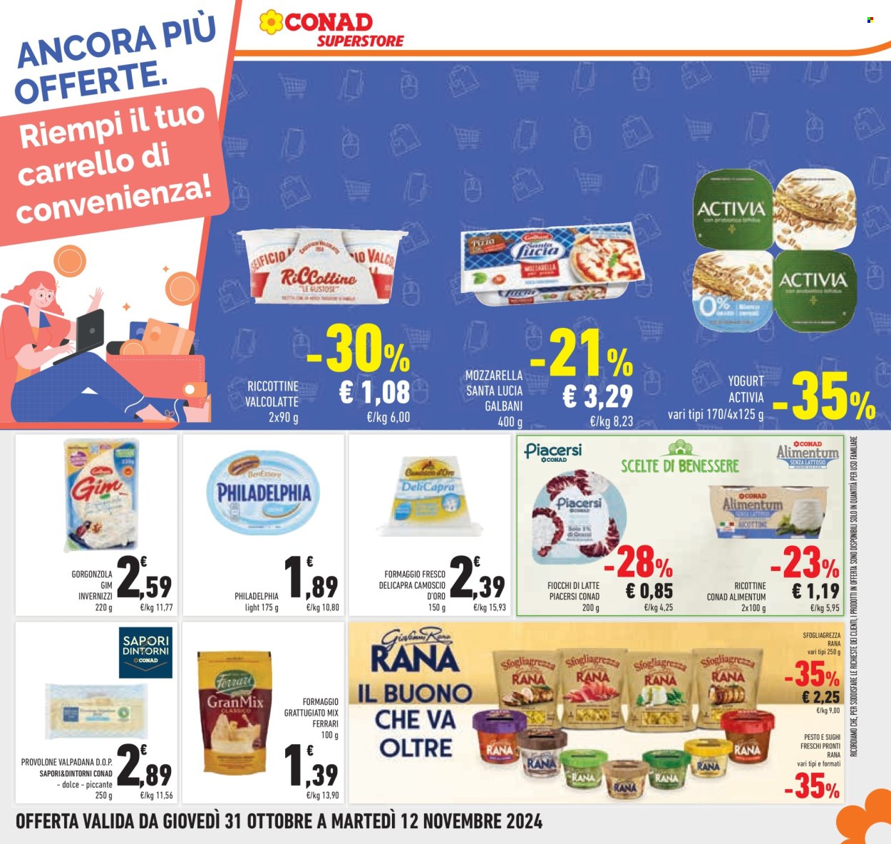 Volantino Conad Superstore - 31/10/2024 - 12/11/2024. Pagina 19
