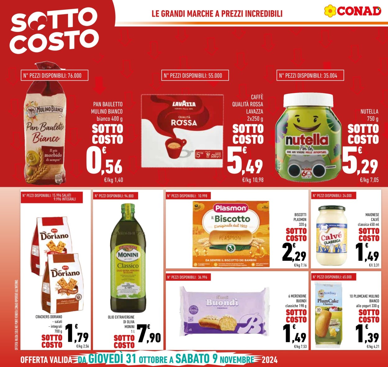 Leták Conad - 31.10.2024 - 12.11.2024. Strana 4