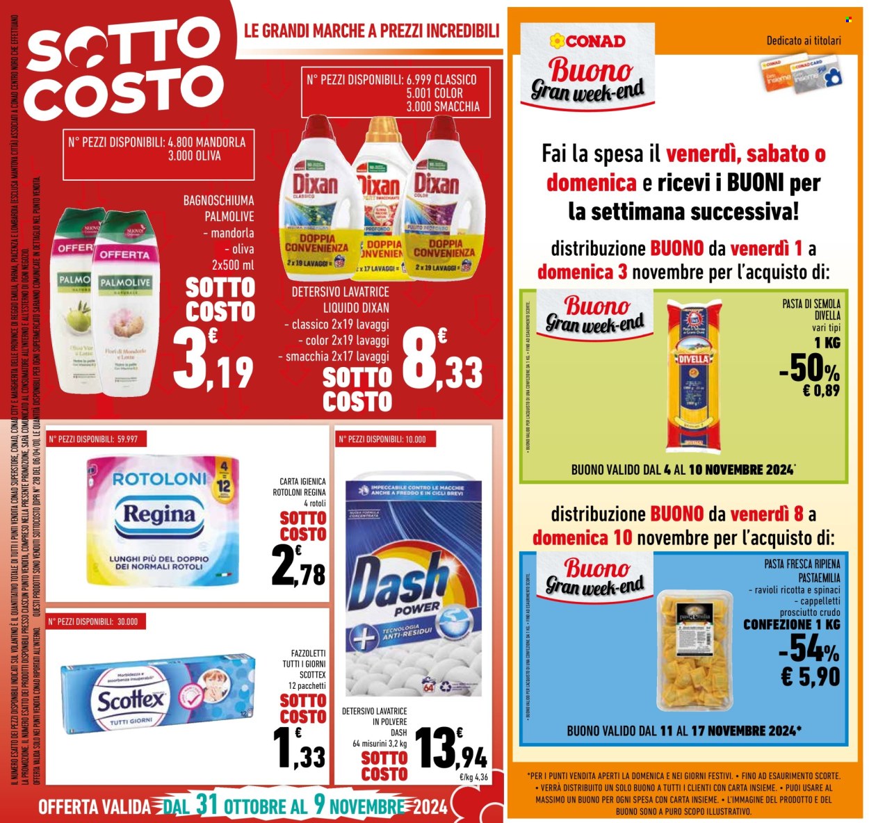 Leták Conad - 31.10.2024 - 12.11.2024. Strana 6