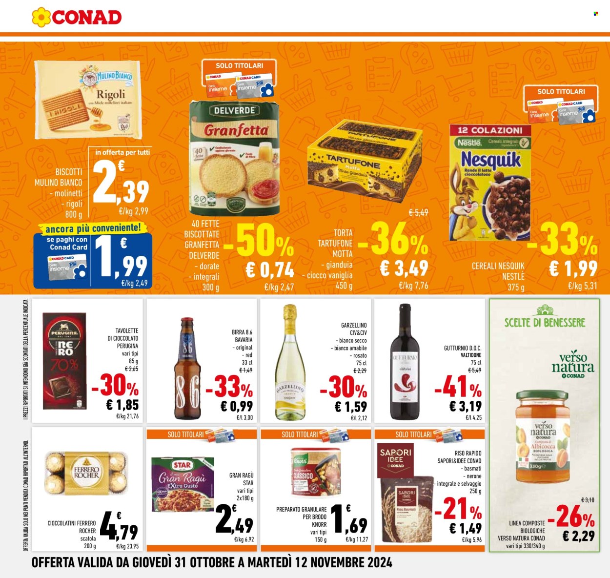 Leták Conad - 31.10.2024 - 12.11.2024. Strana 10