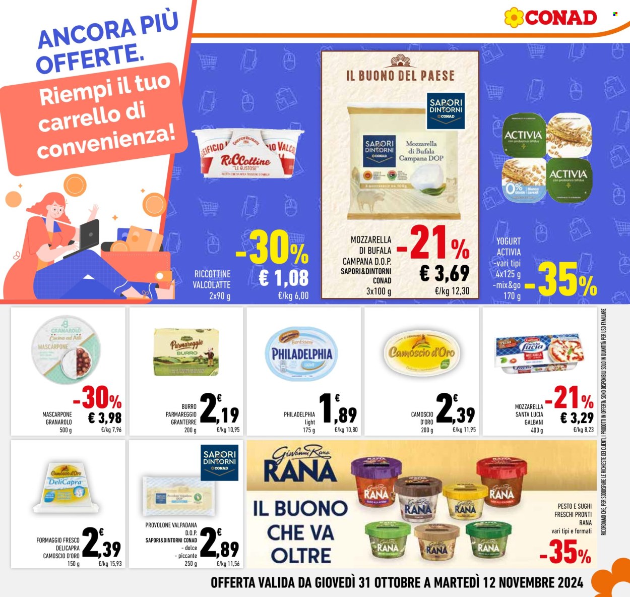 Leták Conad - 31.10.2024 - 12.11.2024. Strana 13