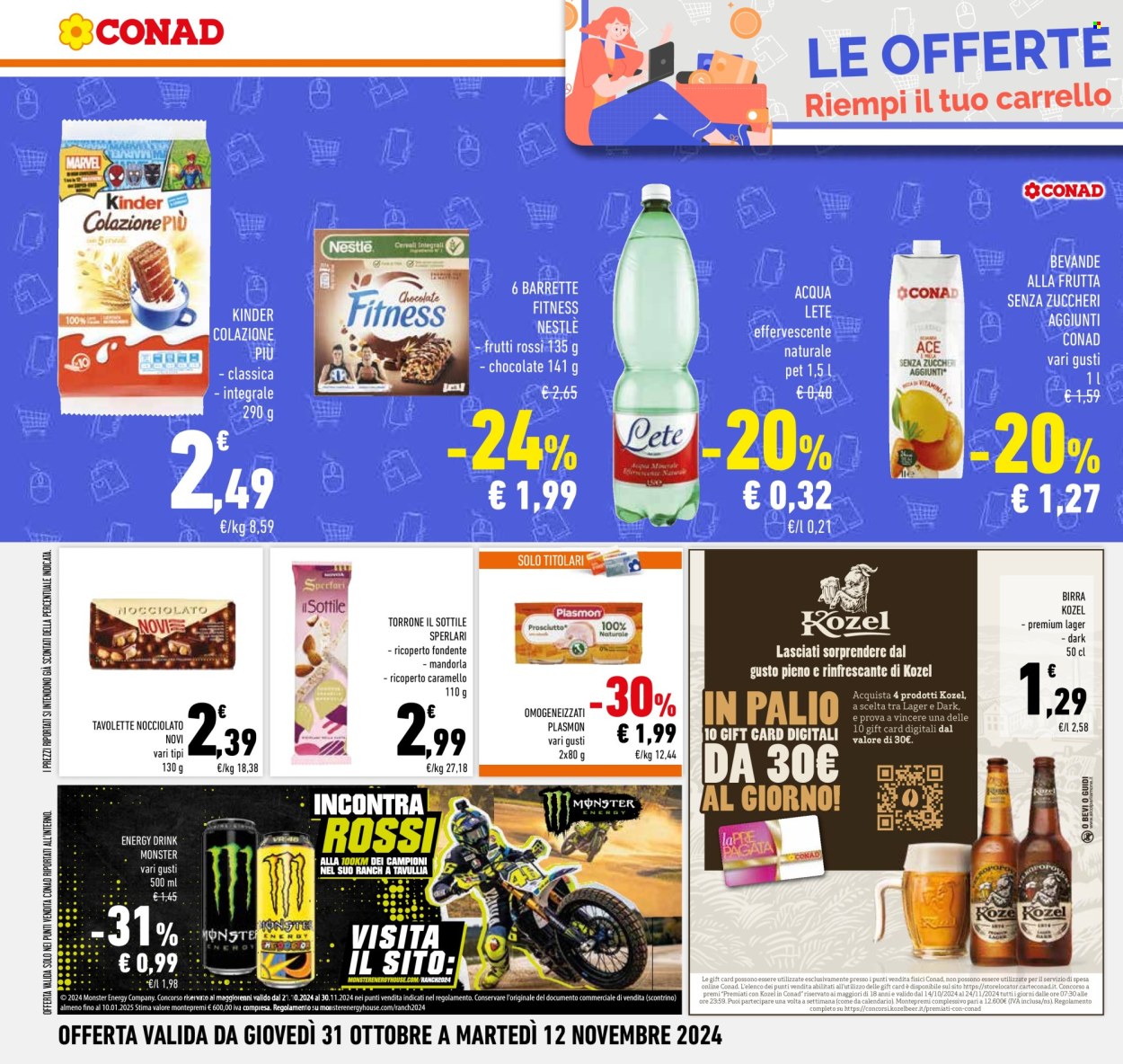 Leták Conad - 31.10.2024 - 12.11.2024. Strana 18
