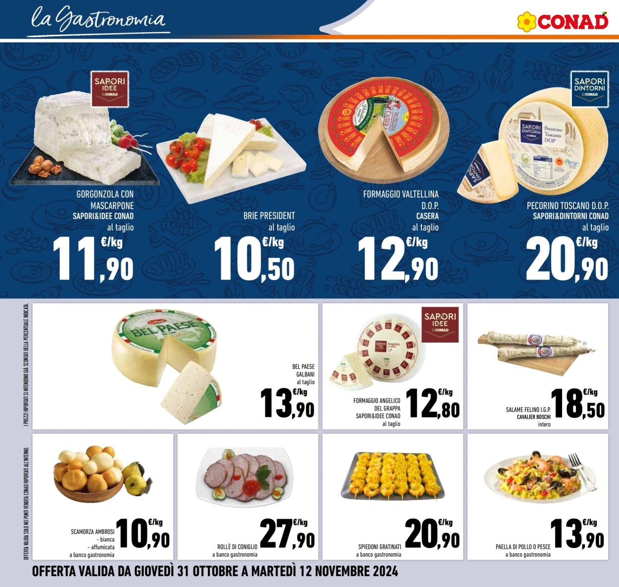 Leták Conad - 31.10.2024 - 12.11.2024. Strana 24