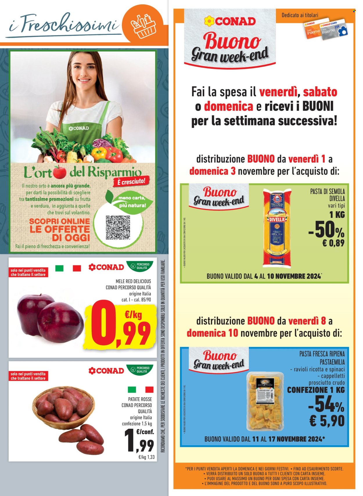 Volantino Margherita Conad - 31/10/2024 - 12/11/2024. Pagina 17