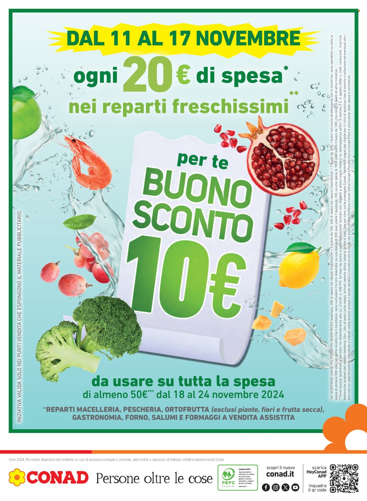 Volantino Margherita Conad - 31/10/2024 - 12/11/2024. Pagina 22
