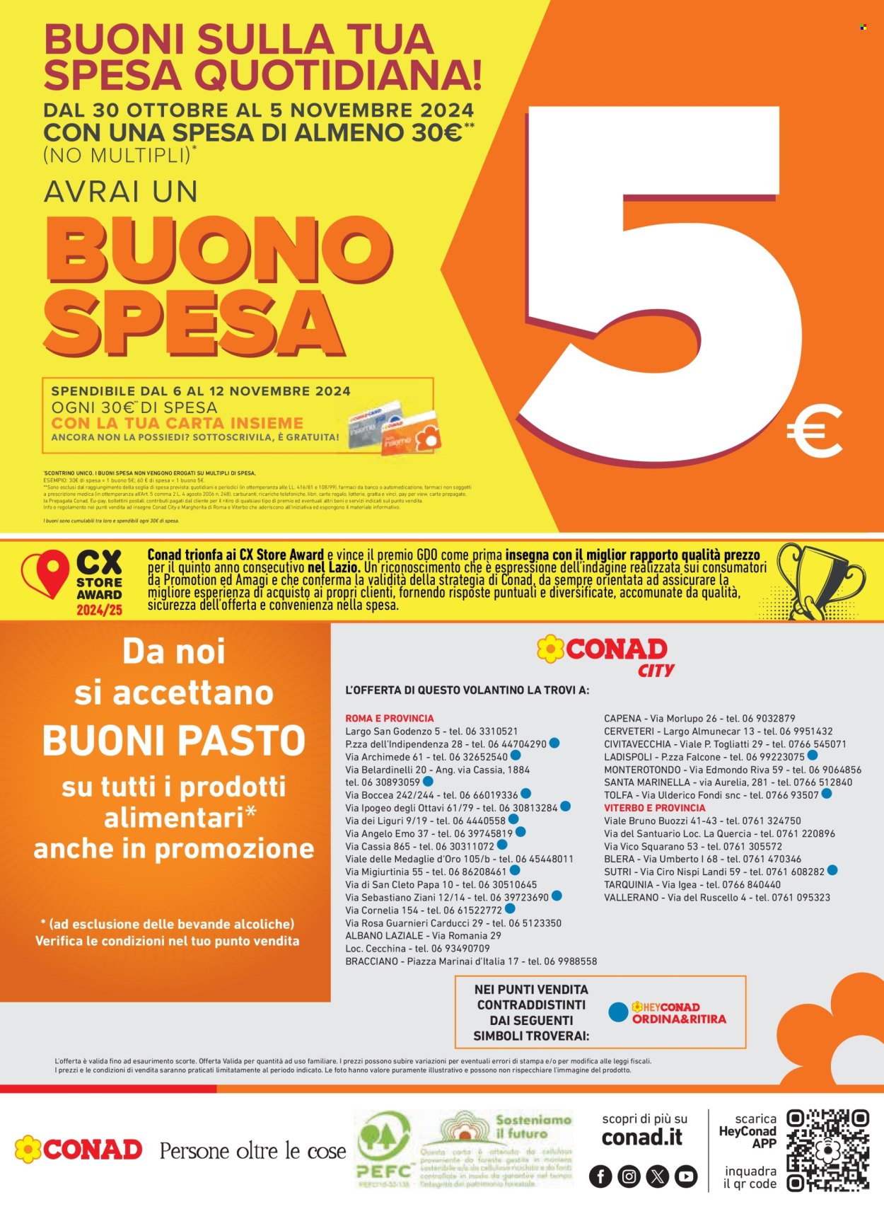 Volantino Conad City - 30/10/2024 - 12/11/2024. Pagina 16
