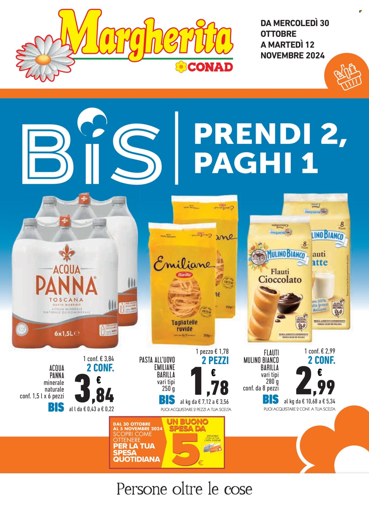 Leták Margherita Conad - 30.10.2024 - 12.11.2024. Strana 1