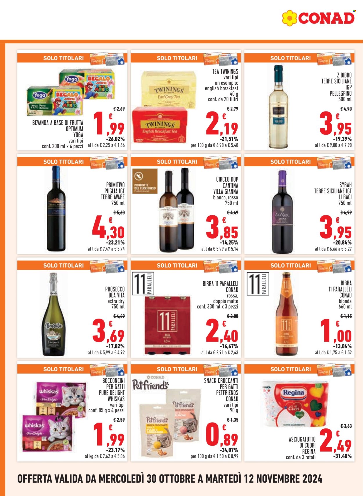 Volantino Margherita Conad - 30/10/2024 - 12/11/2024. Pagina 12
