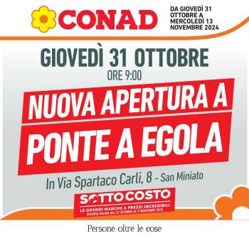 Volantino Conad - 31/10/2024 - 13/11/2024.