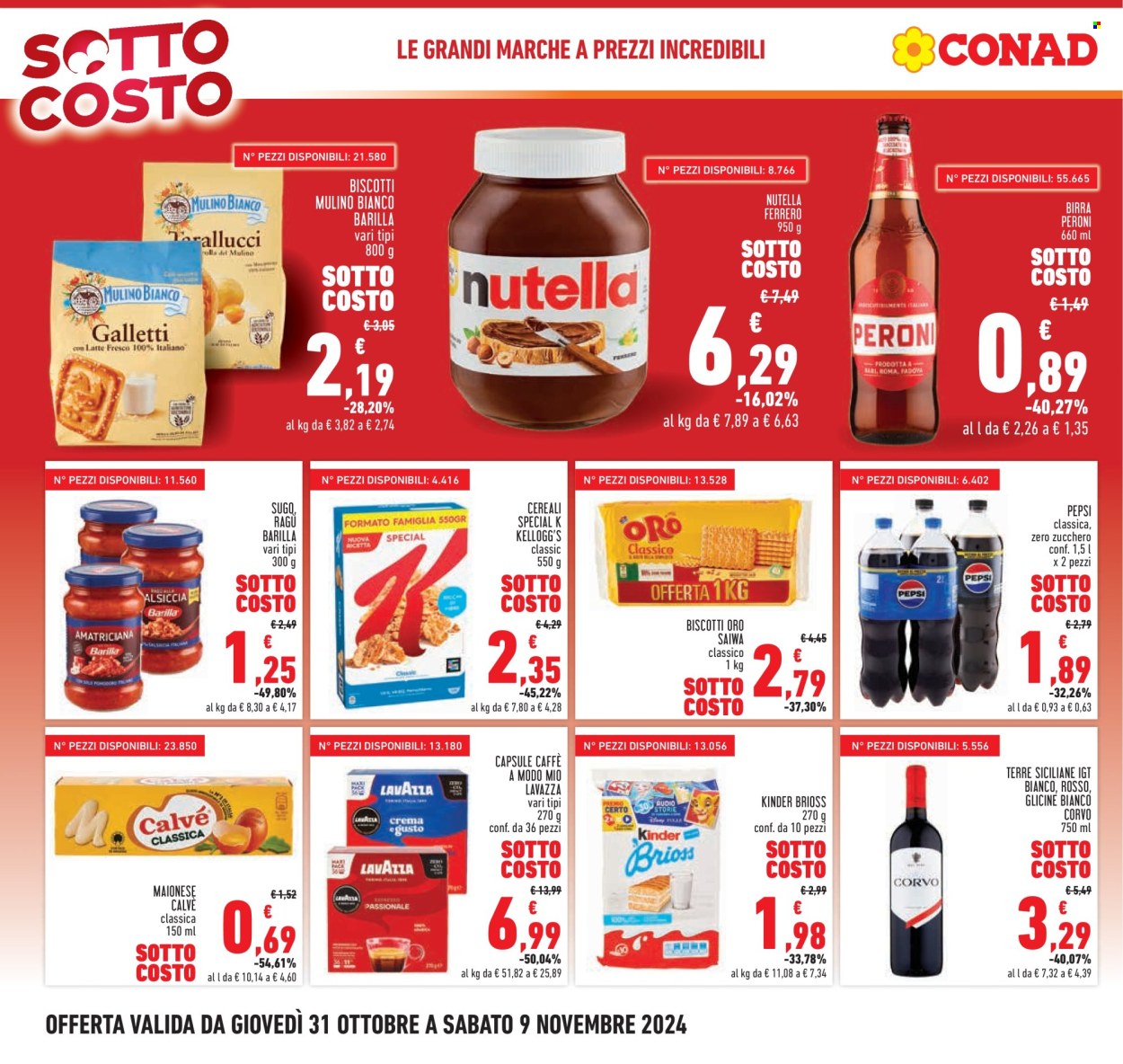 Leták Conad - 31.10.2024 - 13.11.2024. Strana 8