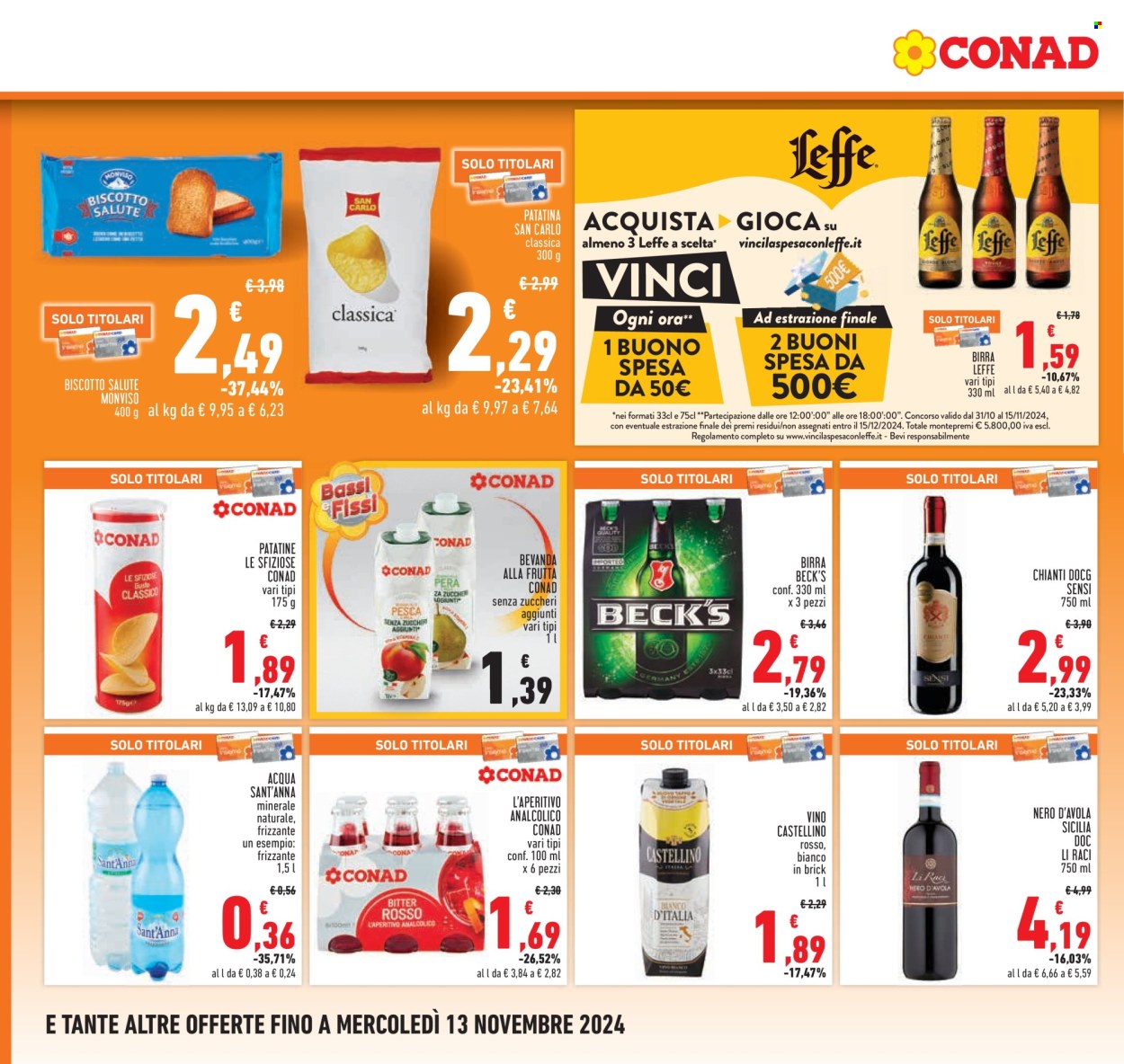 Volantino Conad - 31/10/2024 - 13/11/2024. Pagina 24