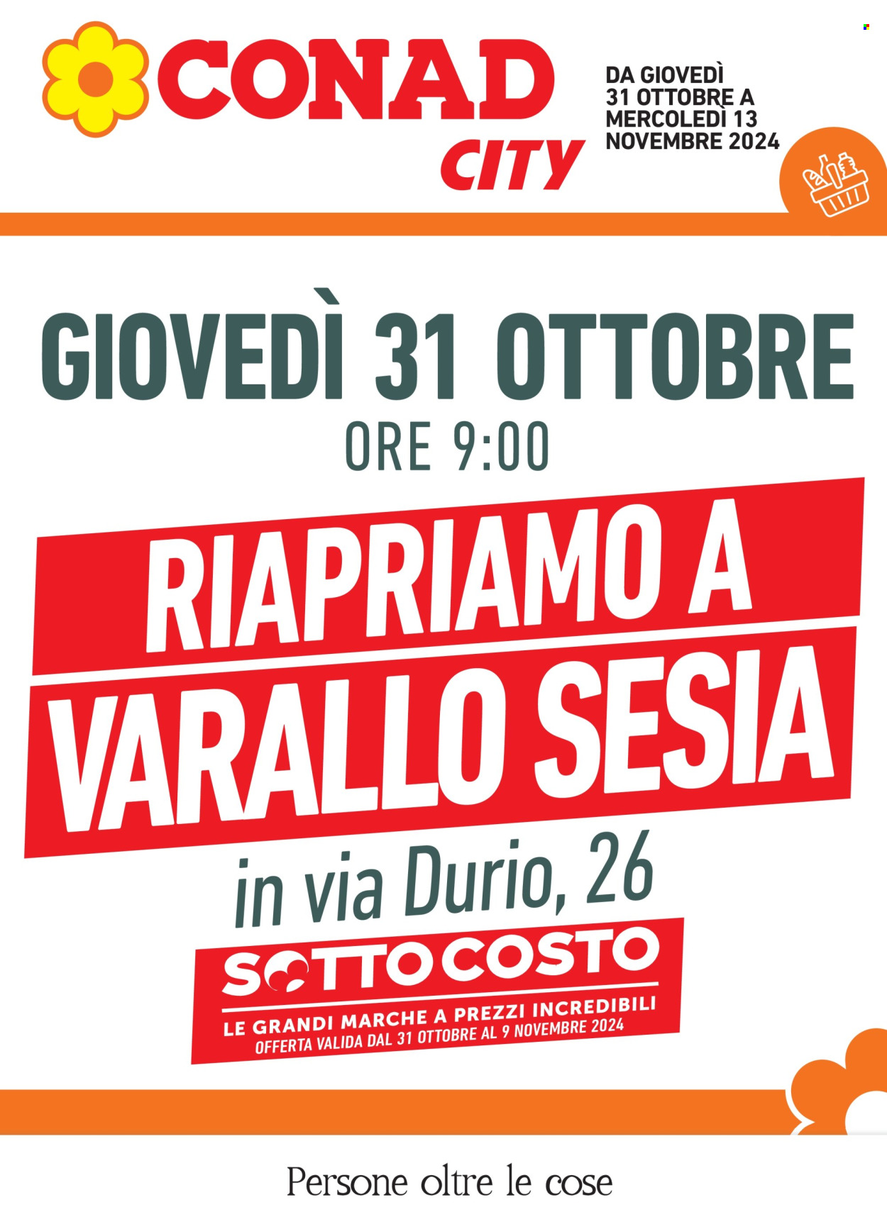 Leták Conad City - 31.10.2024 - 13.11.2024. Strana 1