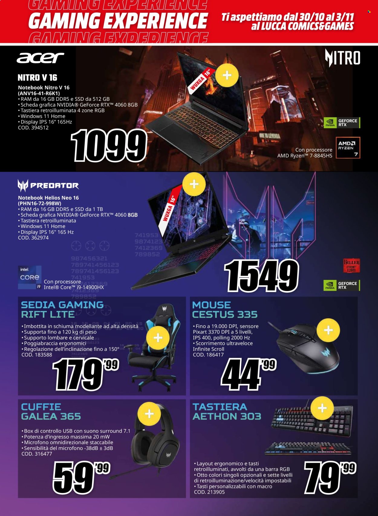 Volantino MediaWorld - 25/10/2024 - 3/11/2024. Pagina 2
