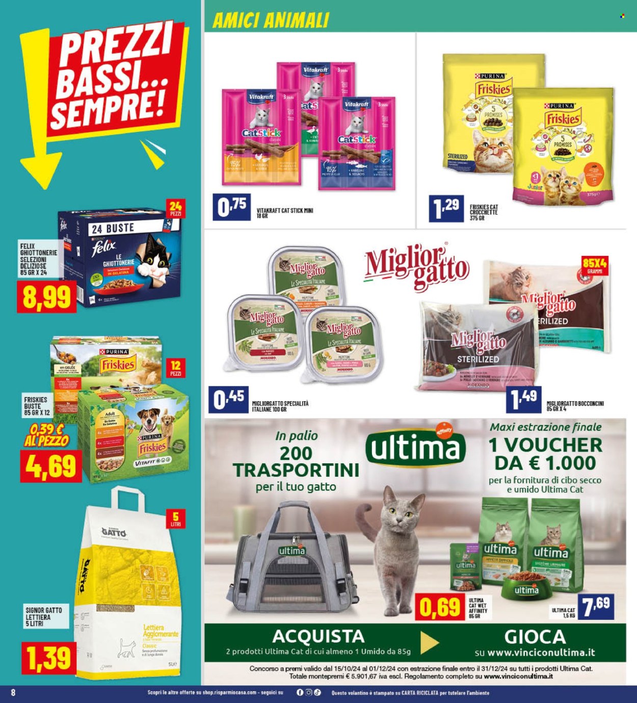 Volantino Risparmio Casa - 26/10/2024 - 9/11/2024. Pagina 8