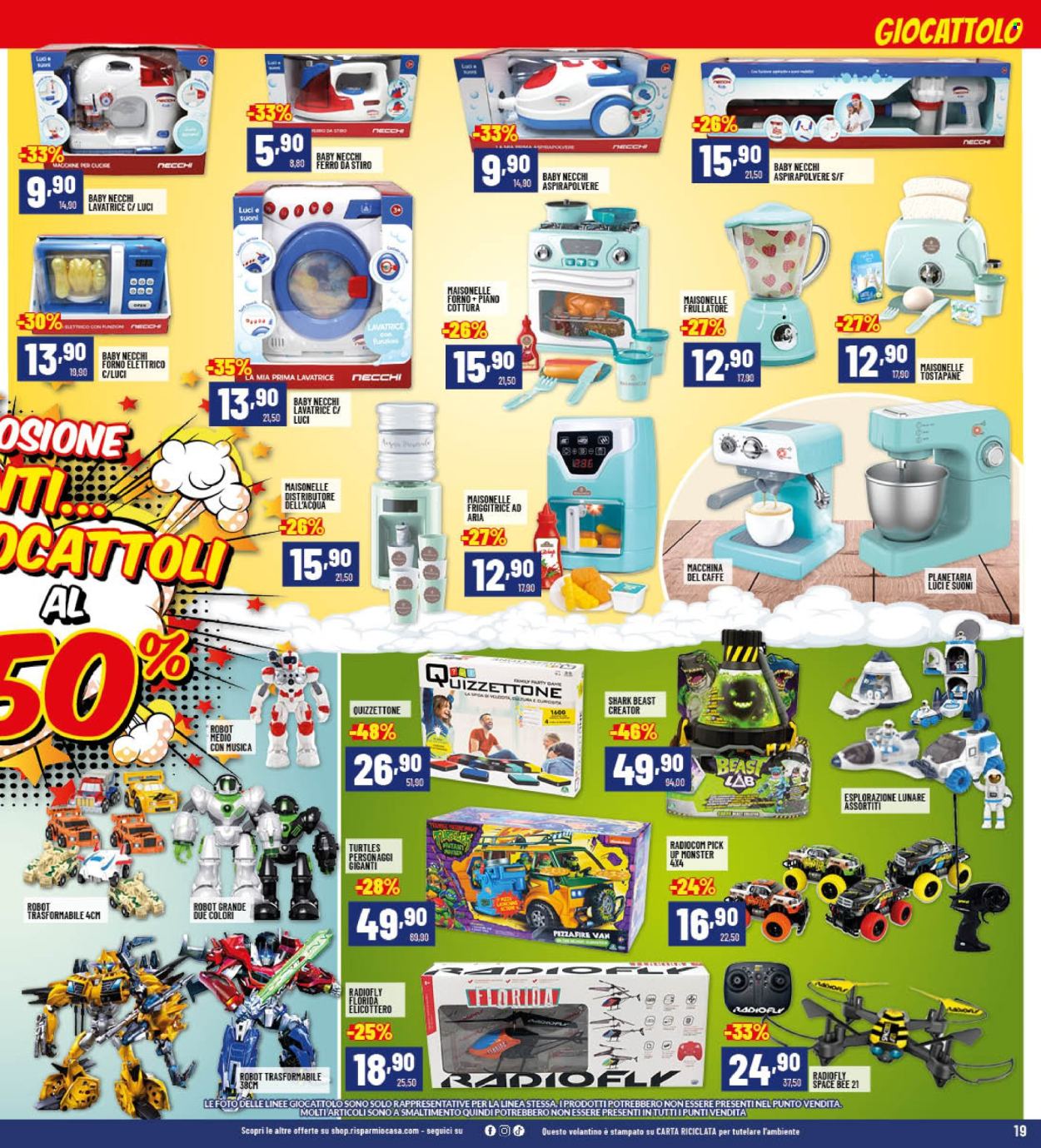 Volantino Risparmio Casa - 26/10/2024 - 9/11/2024. Pagina 19