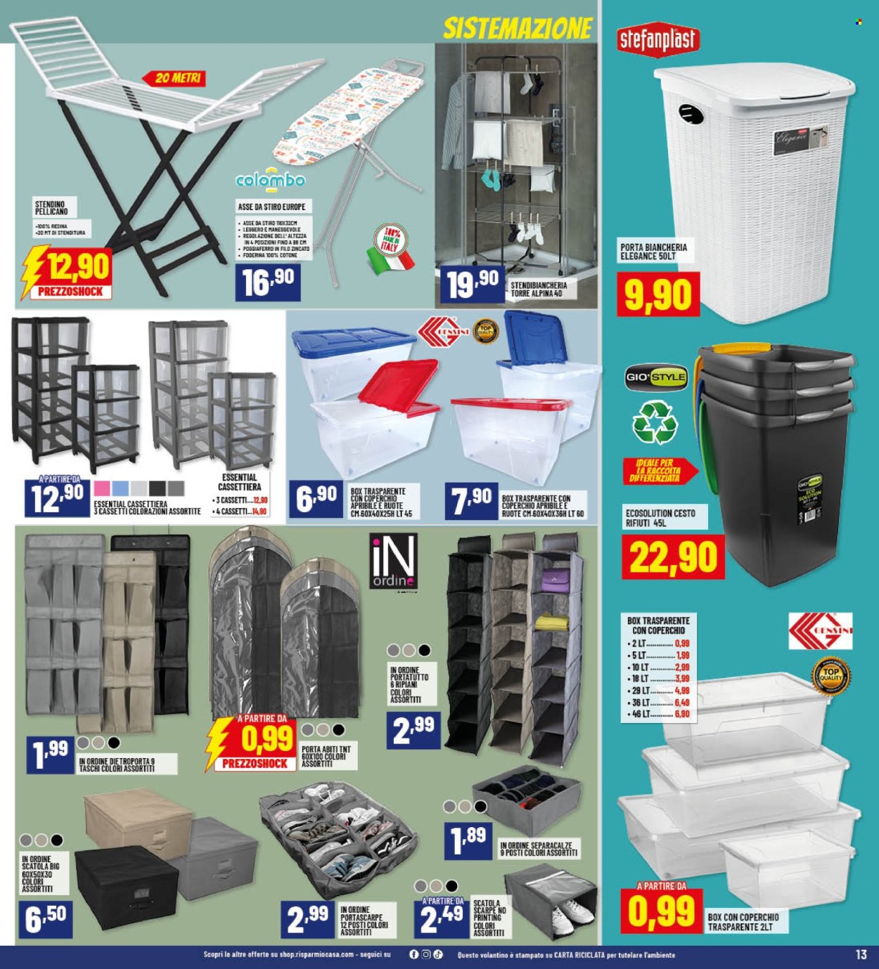 Volantino Risparmio Casa Megastore - 26/10/2024 - 9/11/2024. Pagina 13