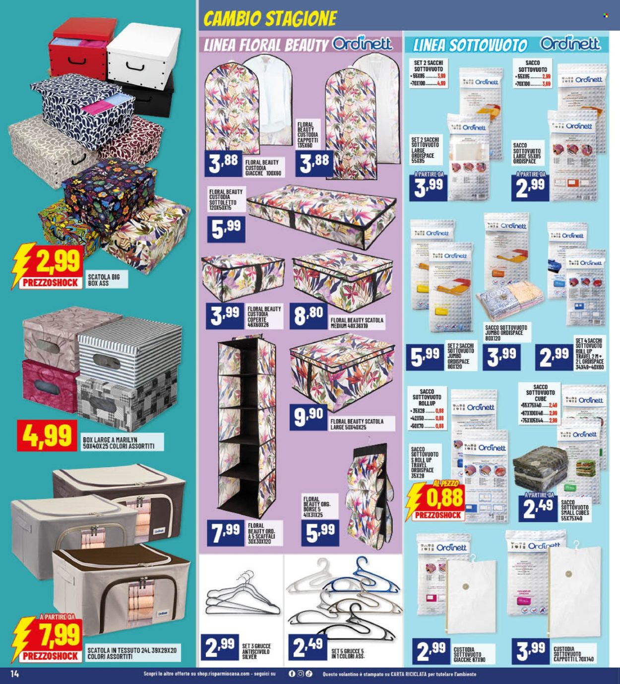 Leták Risparmio Casa Megastore - 26.10.2024 - 9.11.2024. Strana 14