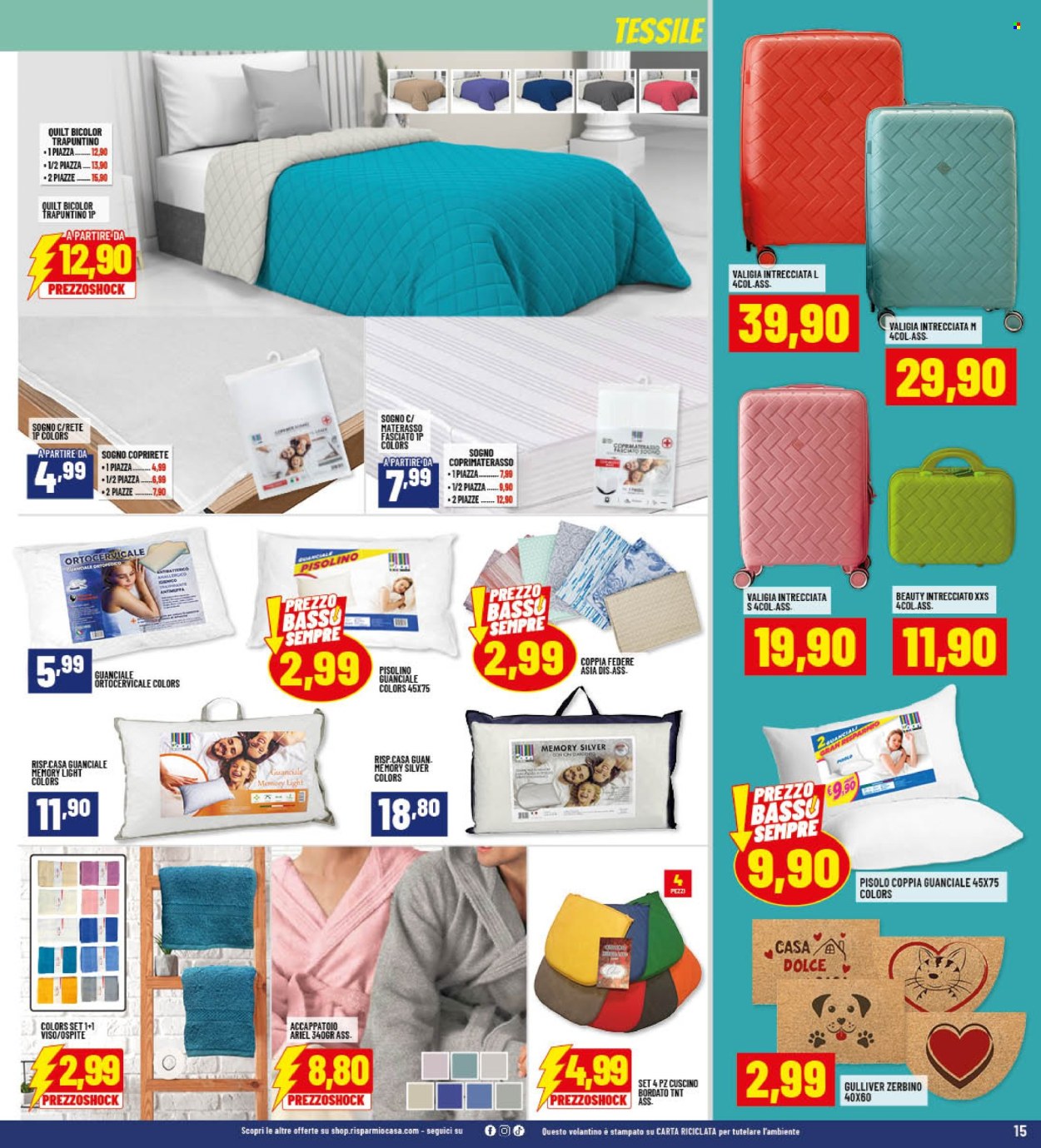Leták Risparmio Casa Megastore - 26.10.2024 - 9.11.2024. Strana 15