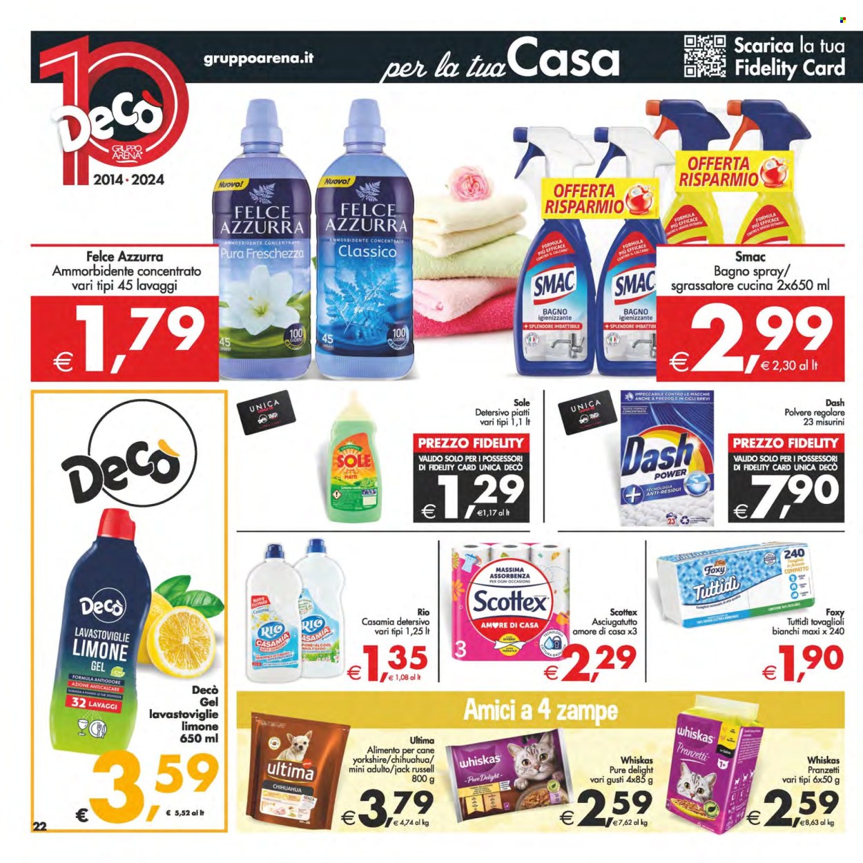 Volantino Deco - 25/10/2024 - 4/11/2024. Pagina 22
