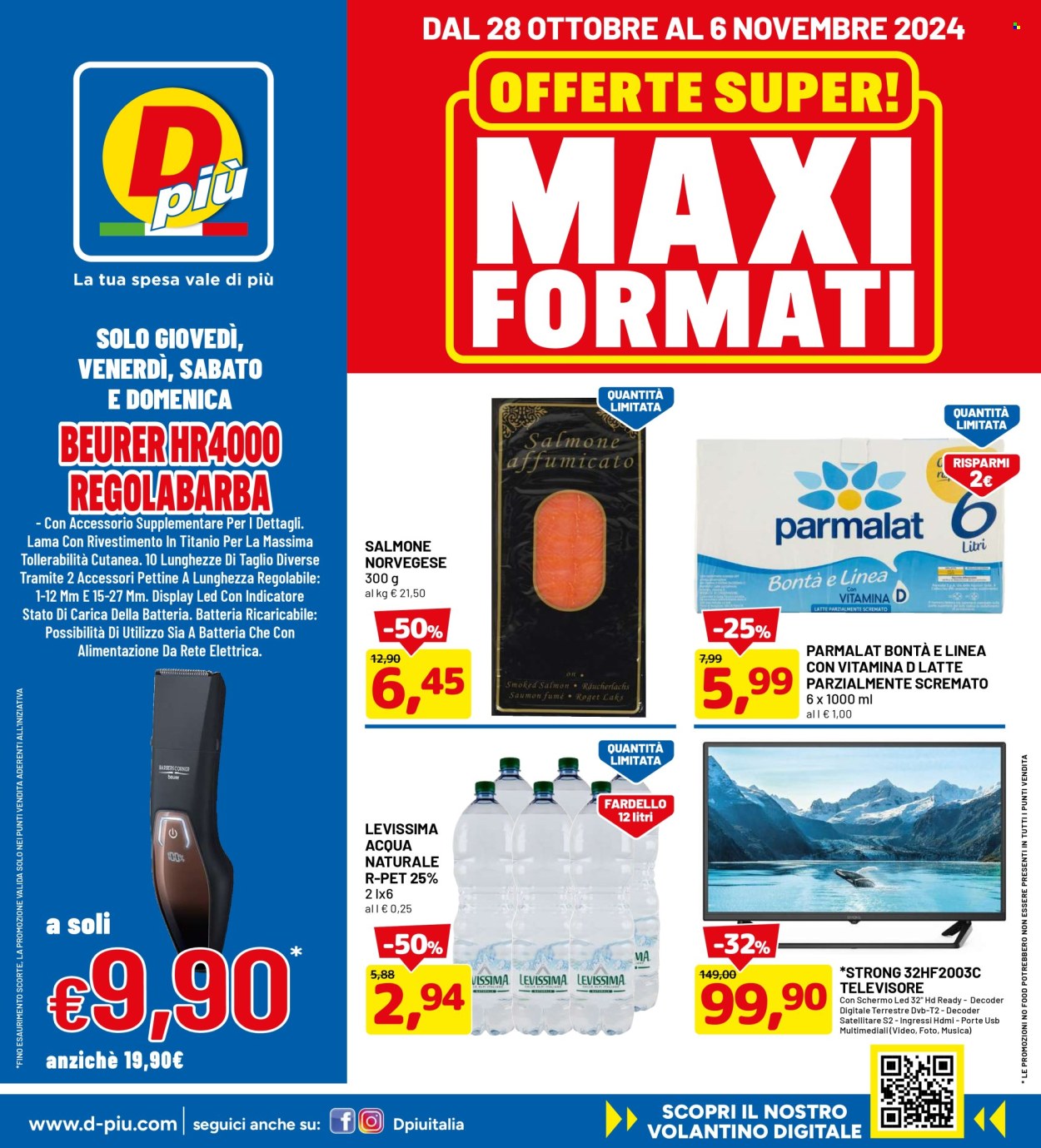 Leták Dpiù - 28.10.2024 - 6.11.2024. Strana 1
