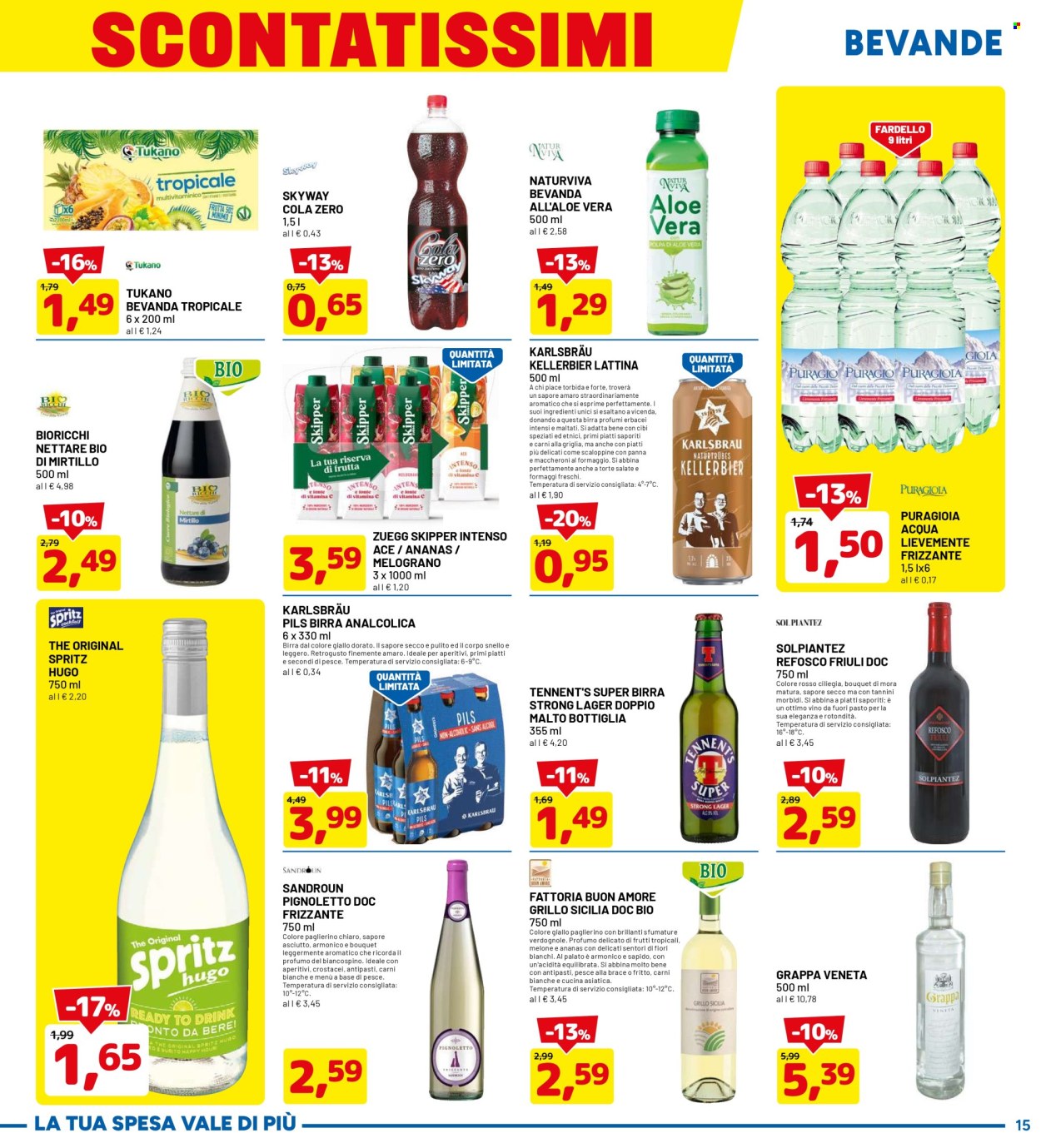 Volantino Dpiù - 28/10/2024 - 6/11/2024. Pagina 15