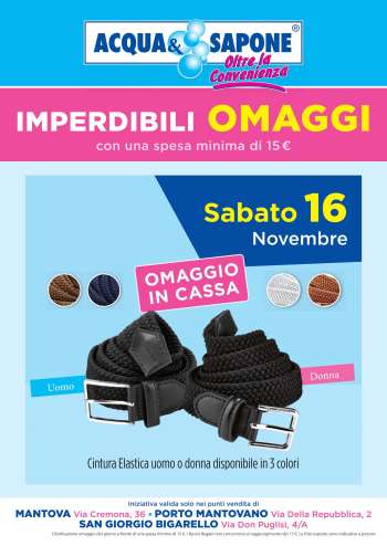 Volantino Acqua & Sapone - 16/11/2024 - 16/11/2024.