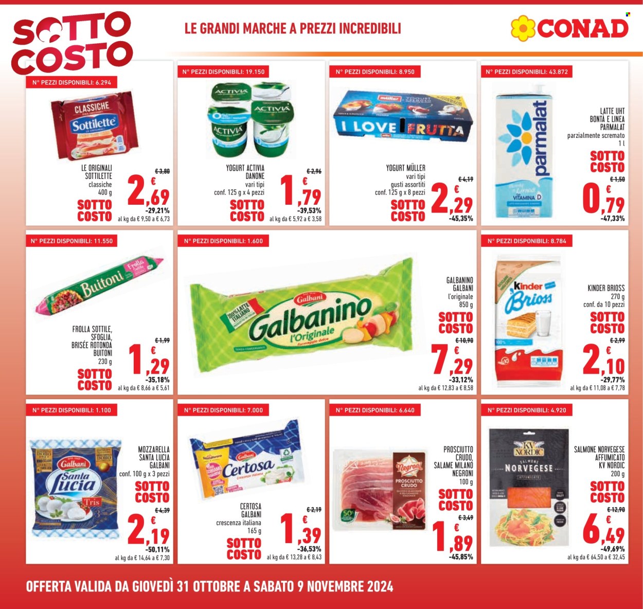Volantino Conad - 31/10/2024 - 9/11/2024. Pagina 2