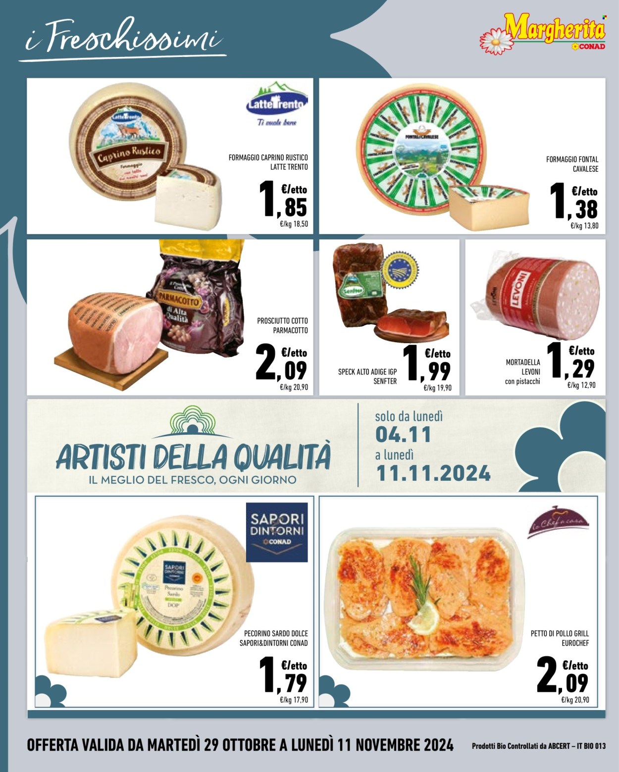 Volantino Margherita Conad - 29/10/2024 - 11/11/2024. Pagina 4