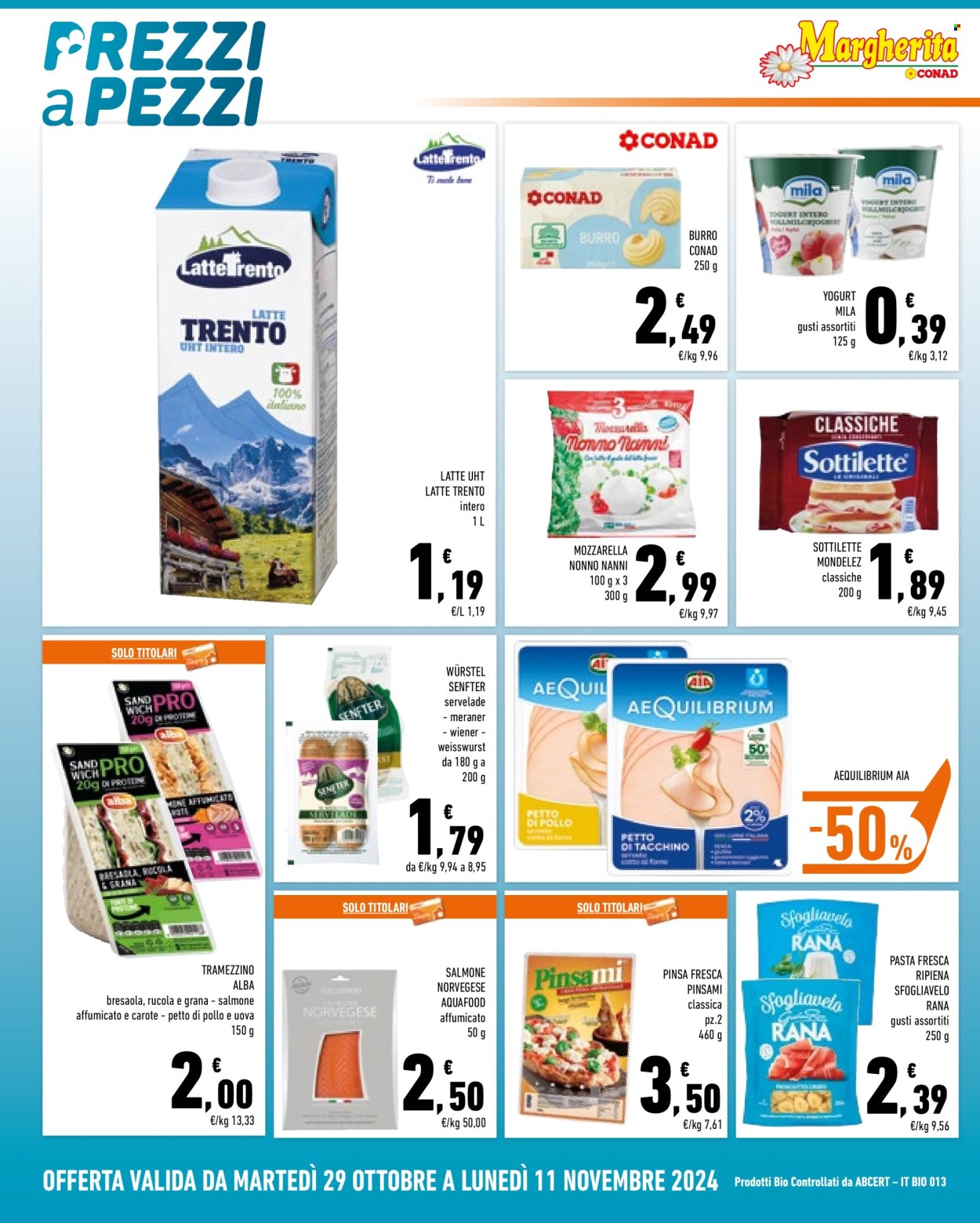 Leták Margherita Conad - 29.10.2024 - 11.11.2024. Strana 6