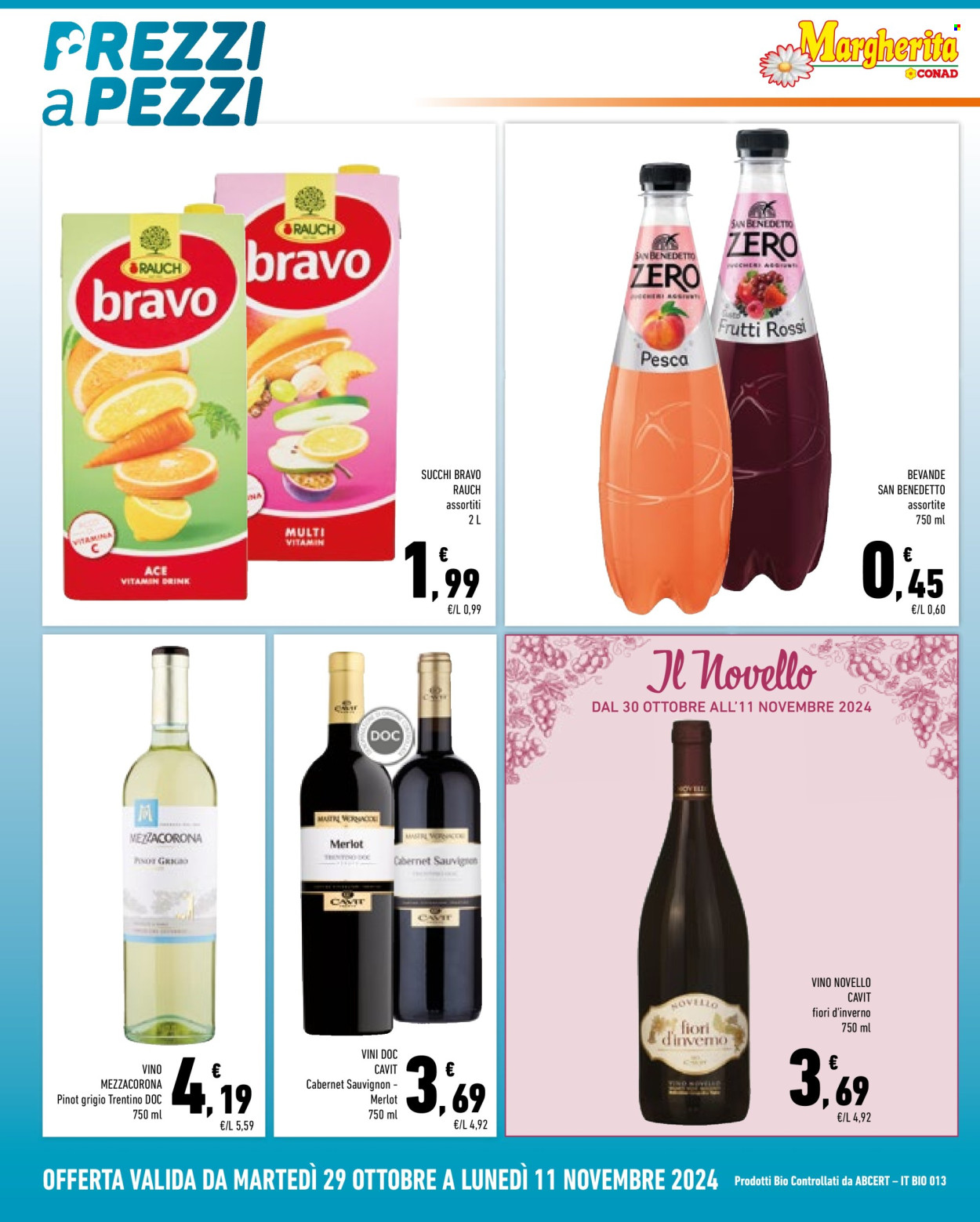 Volantino Margherita Conad - 29/10/2024 - 11/11/2024. Pagina 10