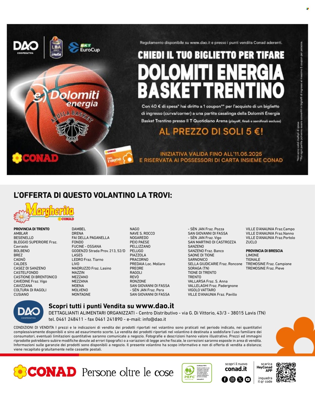 Volantino Margherita Conad - 29/10/2024 - 11/11/2024. Pagina 12